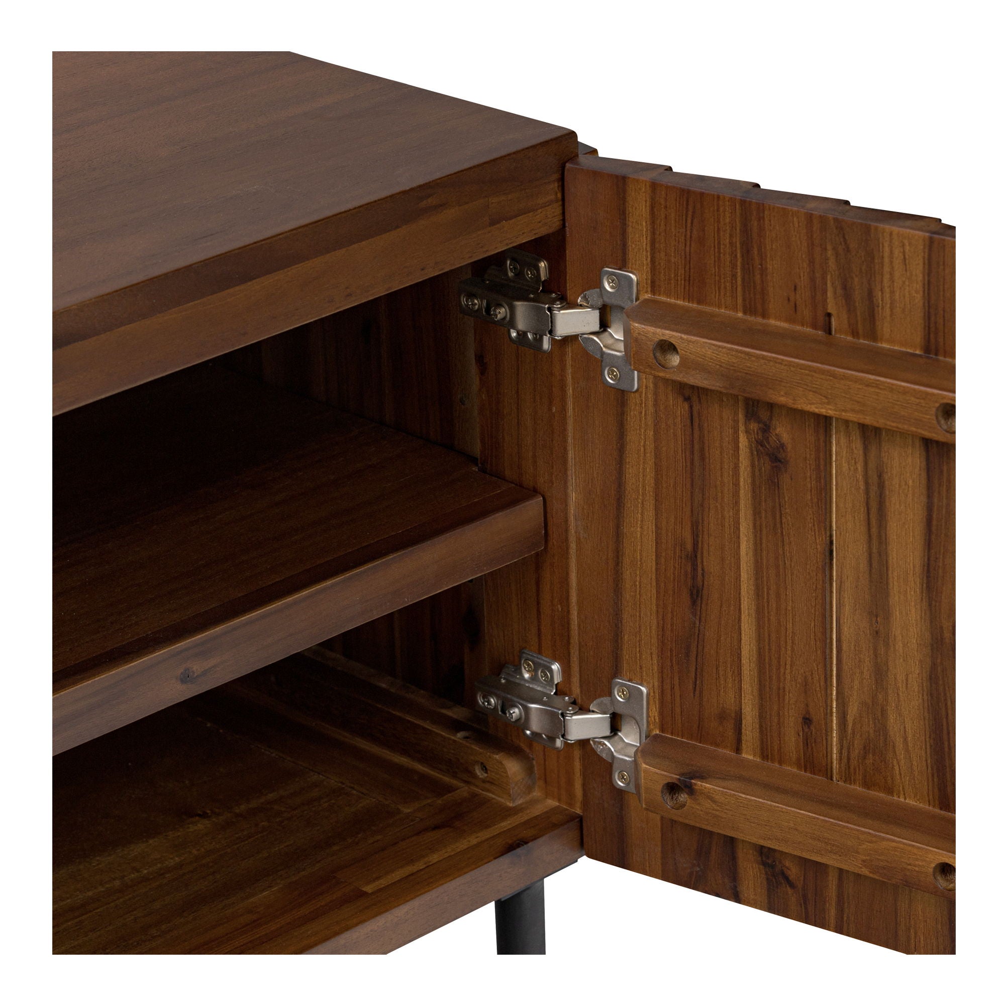 Lincoln - Media Cabinet - Brown