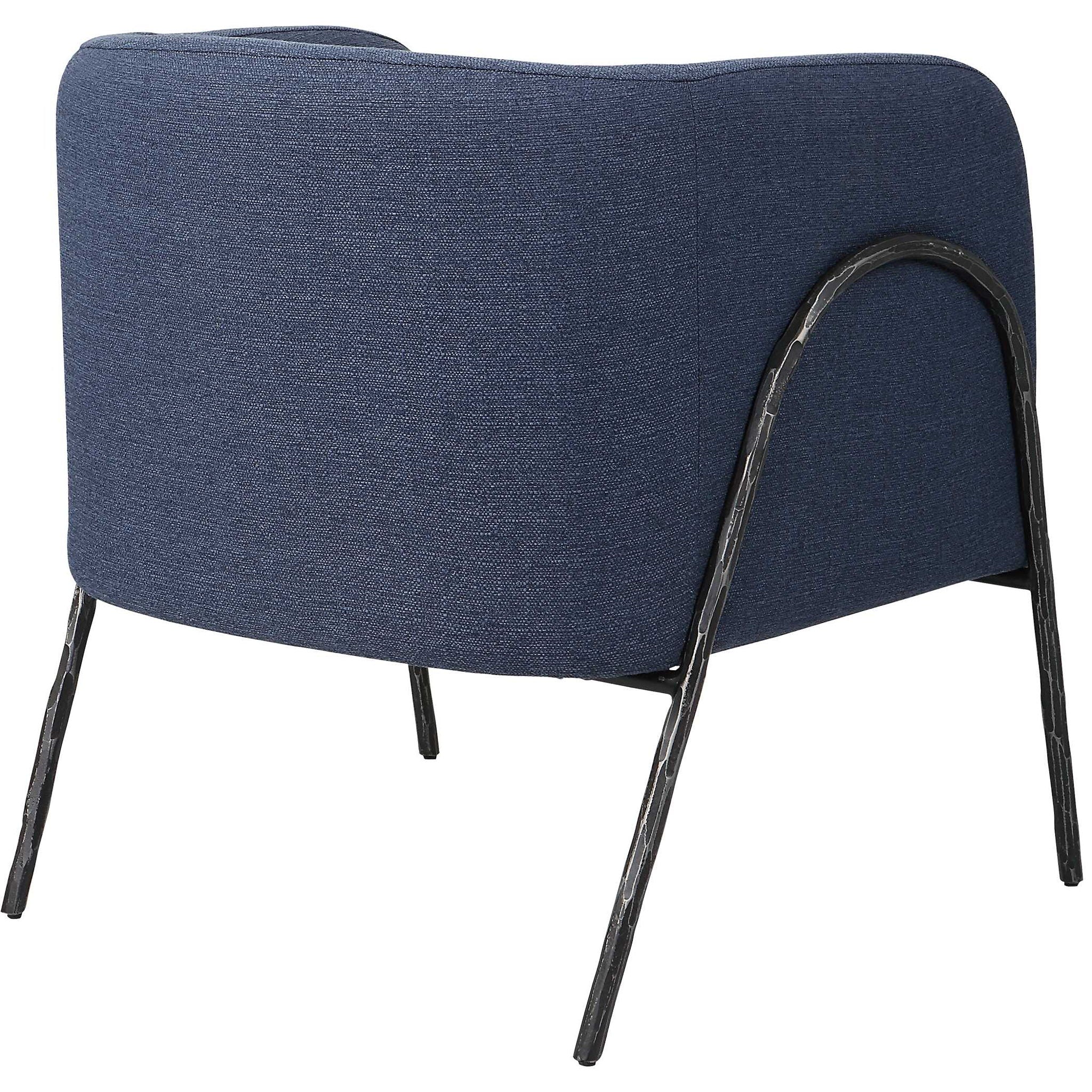 Jacobsen - Barrel Chair - Denim