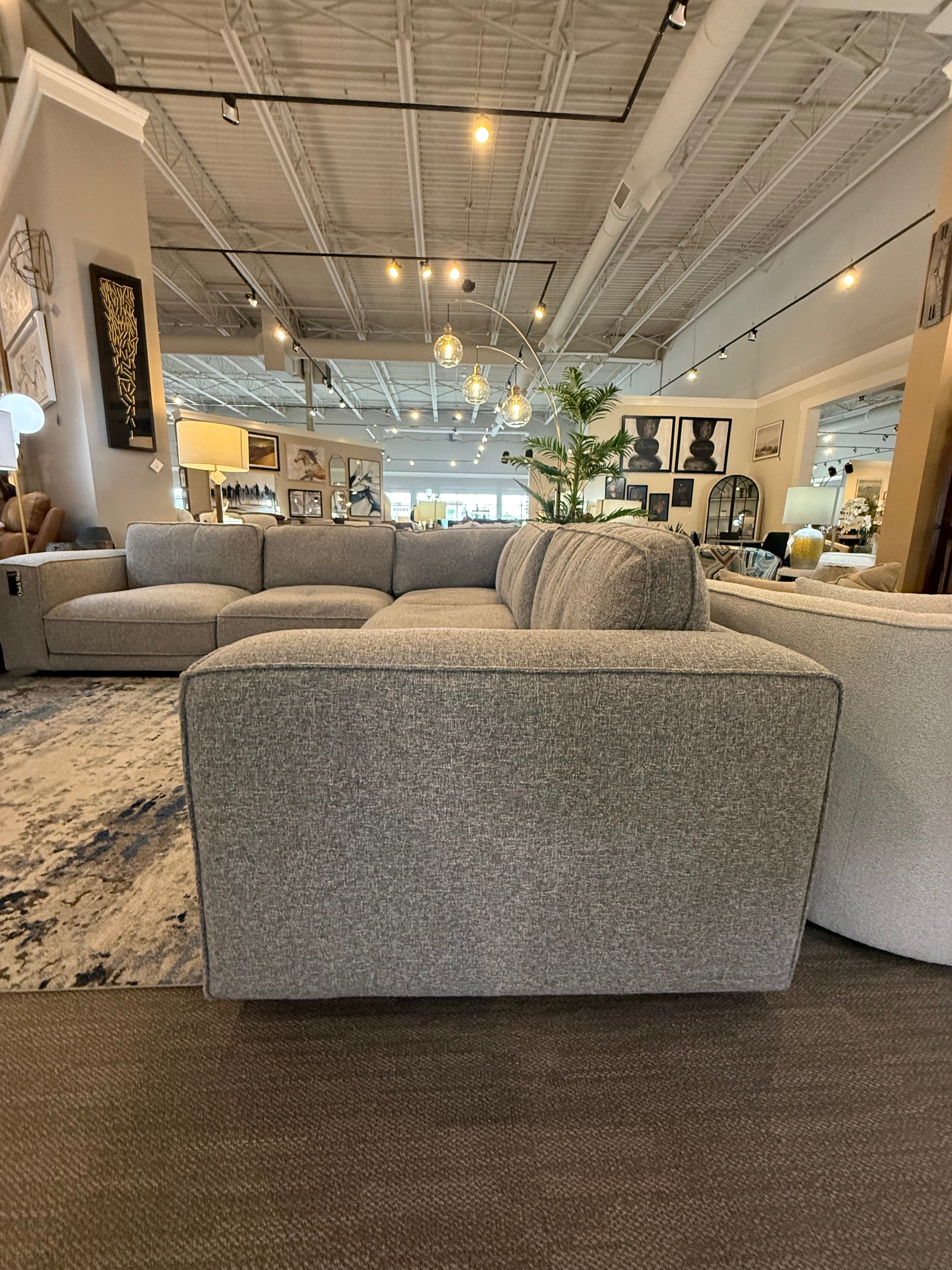 Kipper Nathan Grey Sectional 5pc
