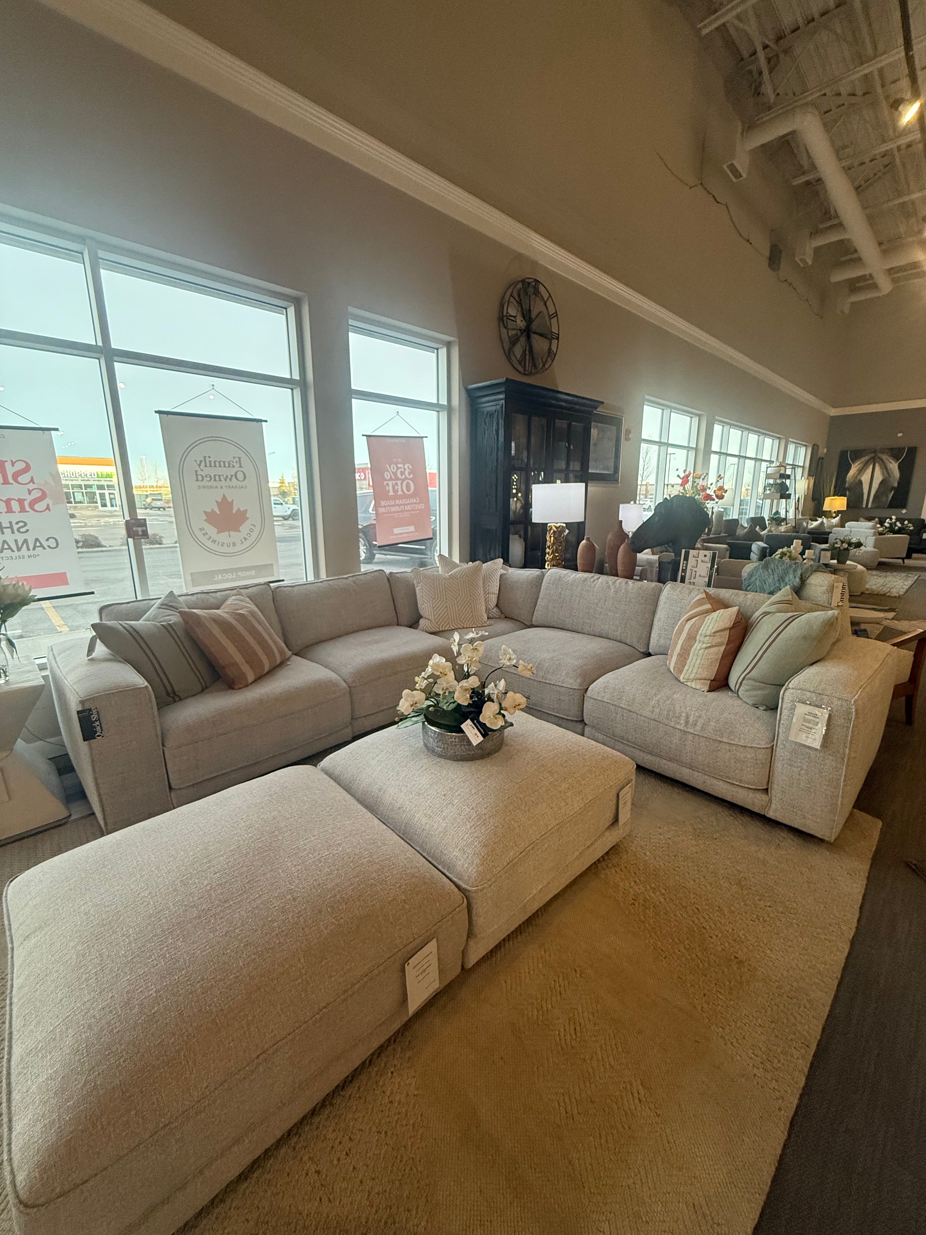 Kipper - Nathan Cloud 5 piece Sectional