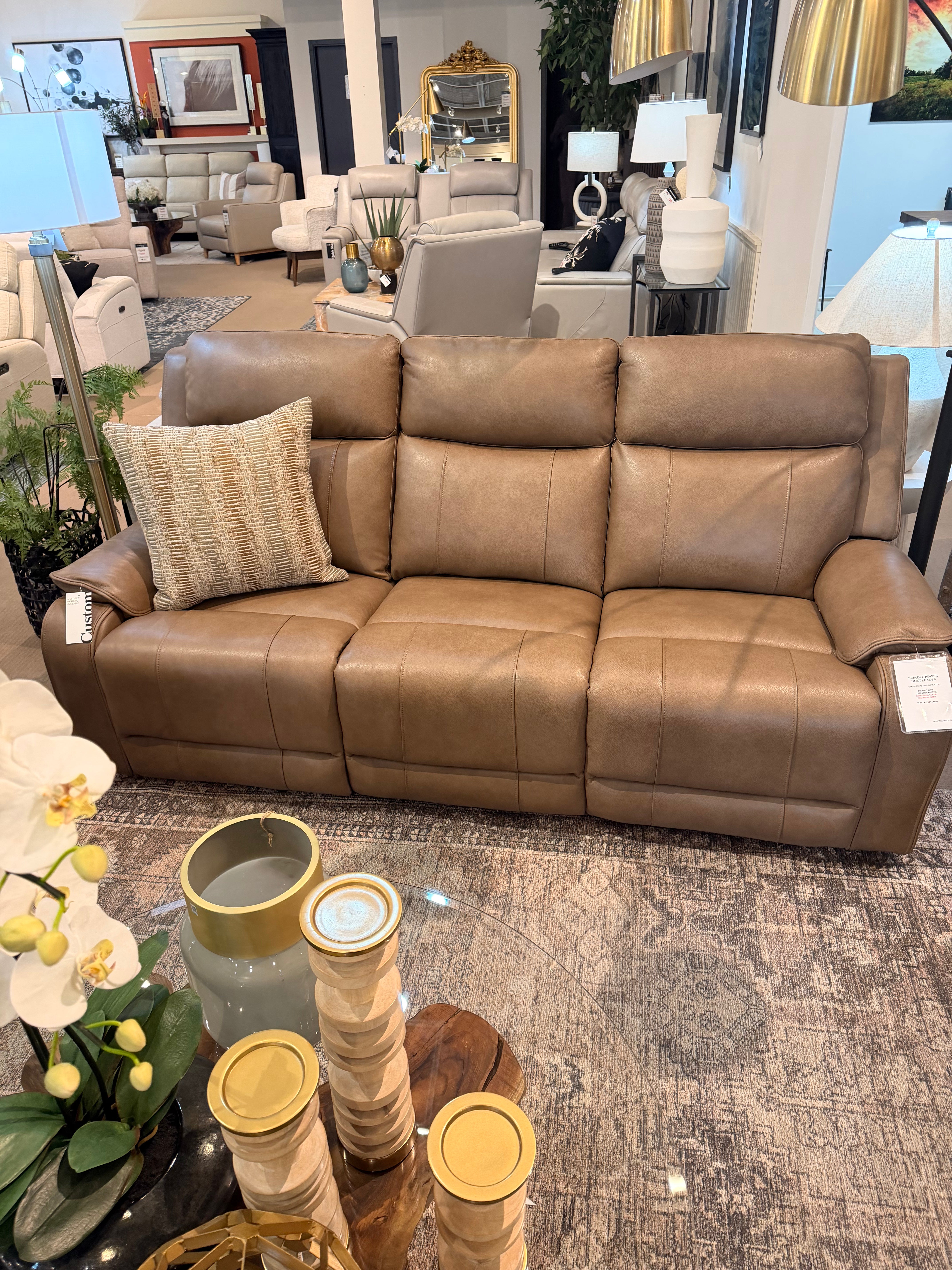 Brindle Sofa, Loveseat, & Chair