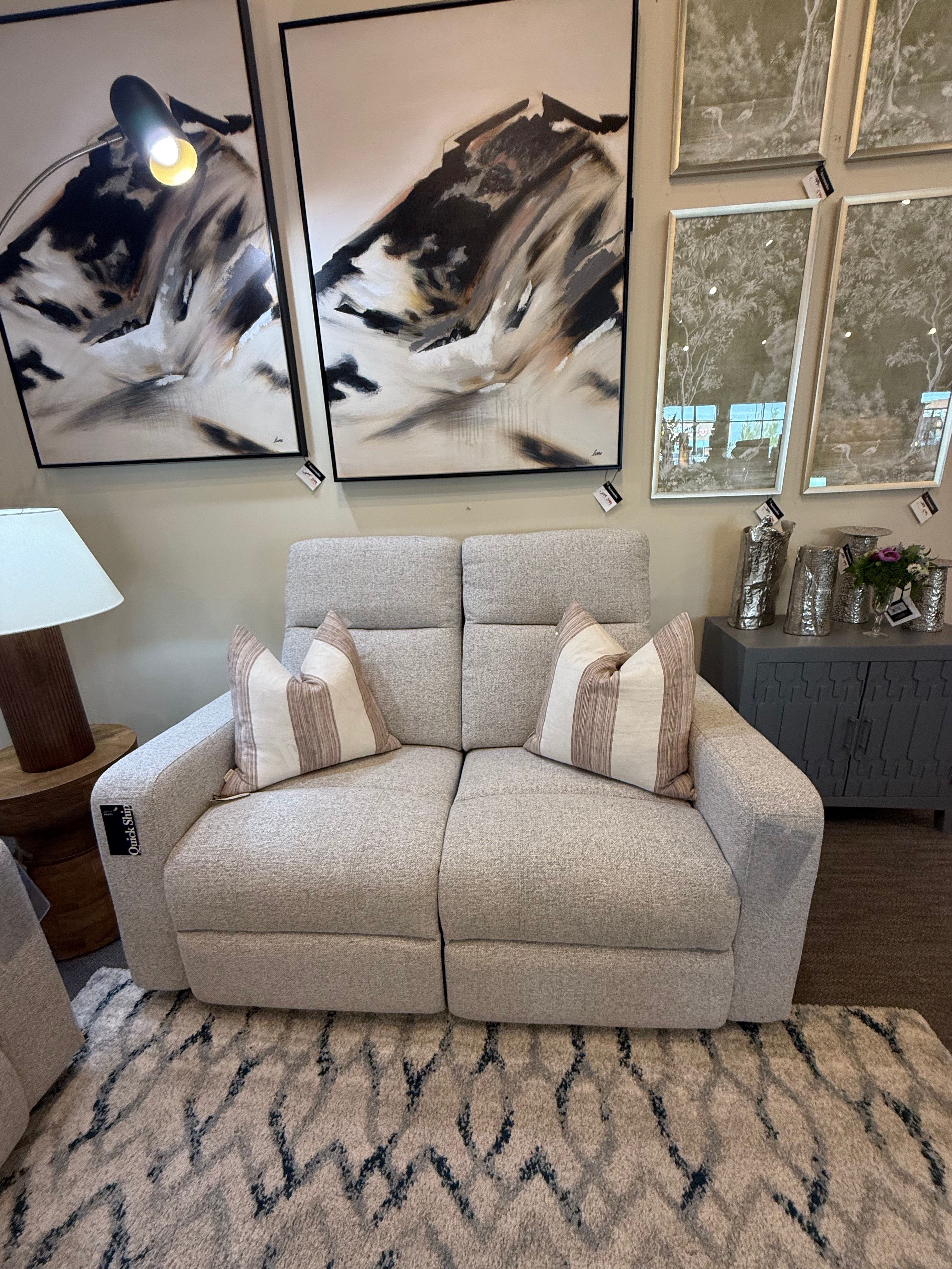 Bruster Power Reclining Loveseat