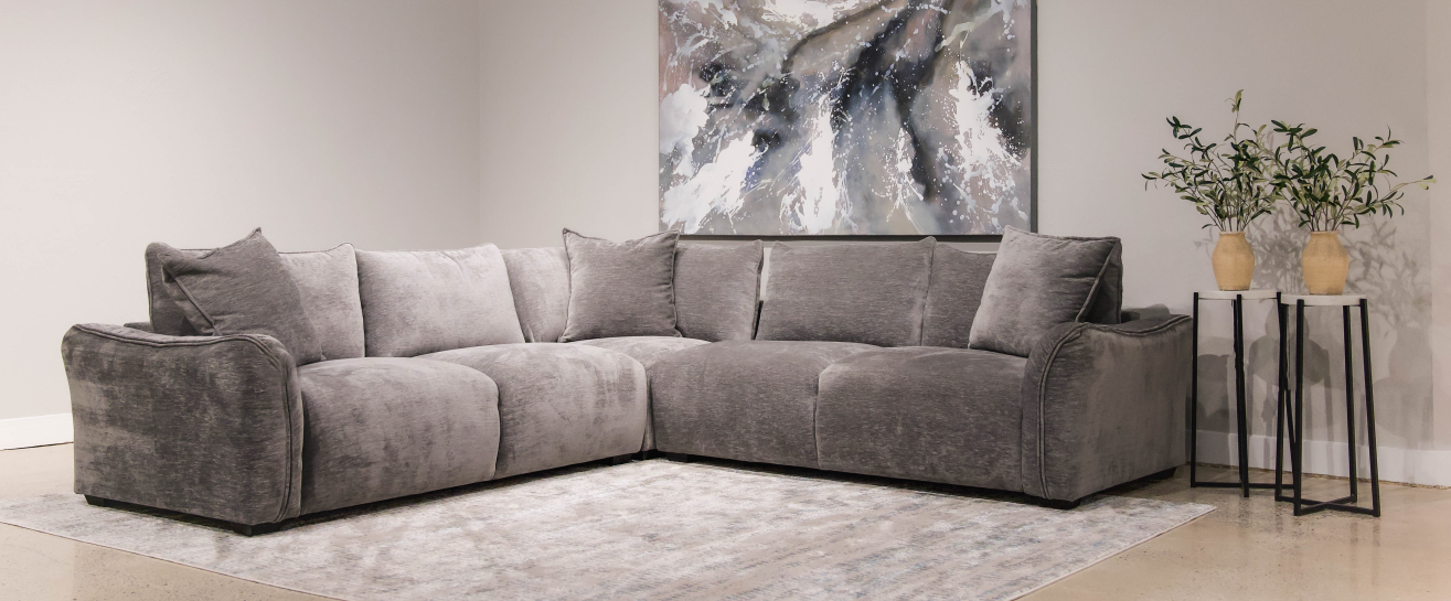 Gorgeous Plush Sectional