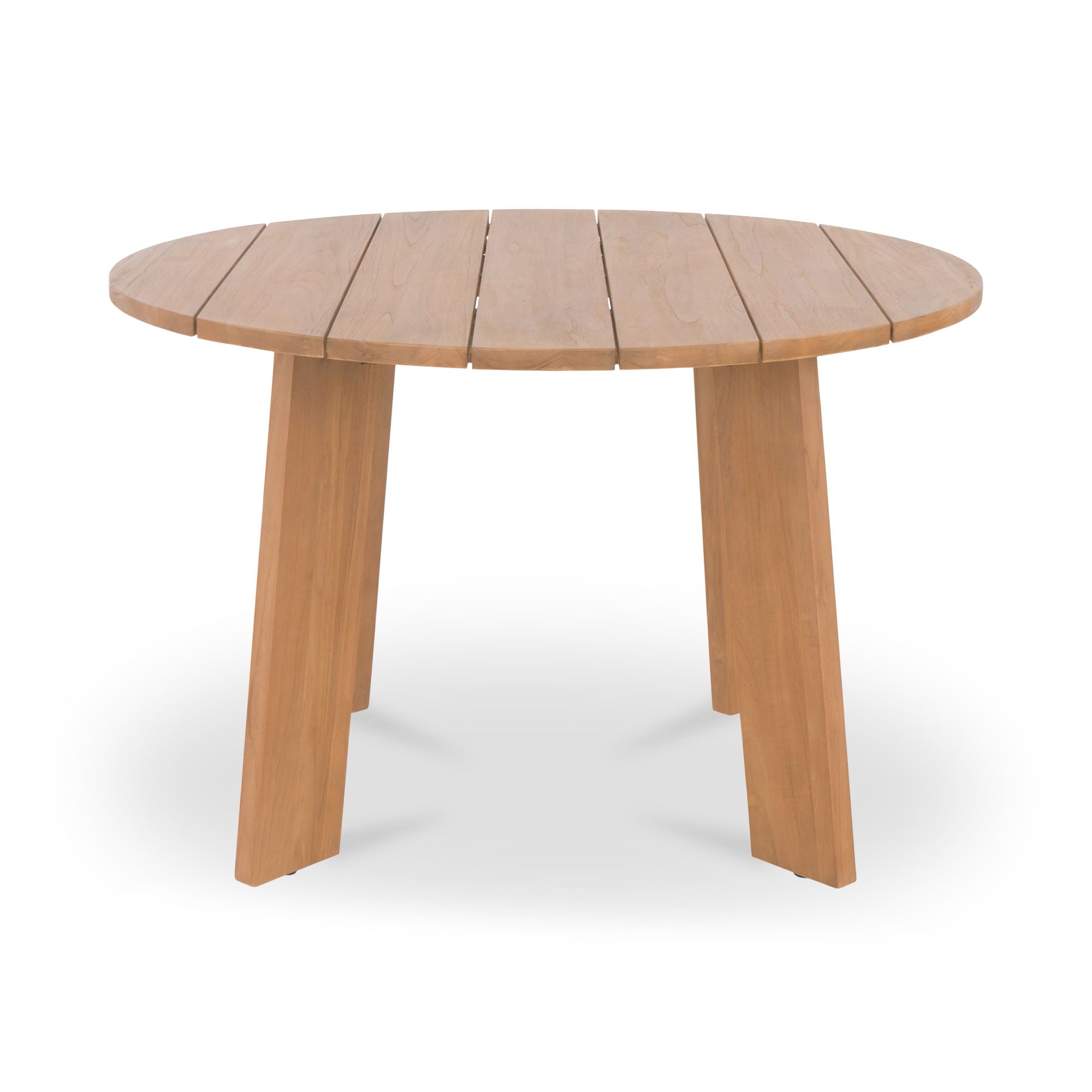 Delta - Round Outdoor Dining Table - Natural