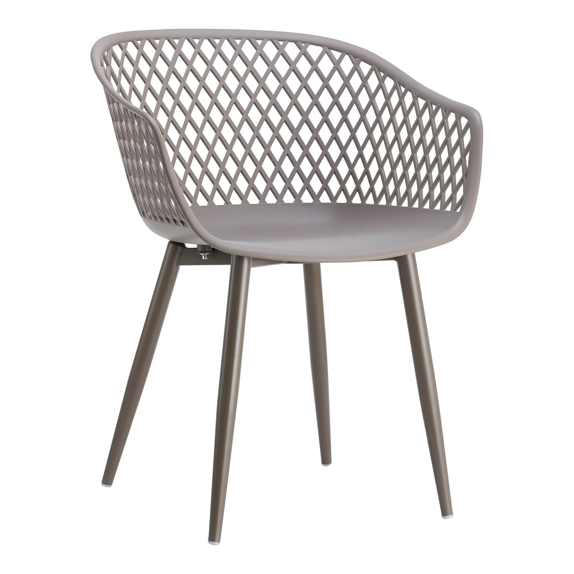 Piazza - Outdoor Chair (Set of 2) - Gray