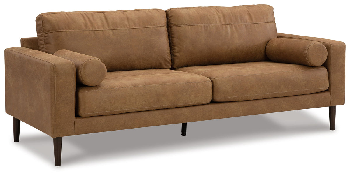 Telora - 2 Pc. - Sofa, Loveseat - Caramel