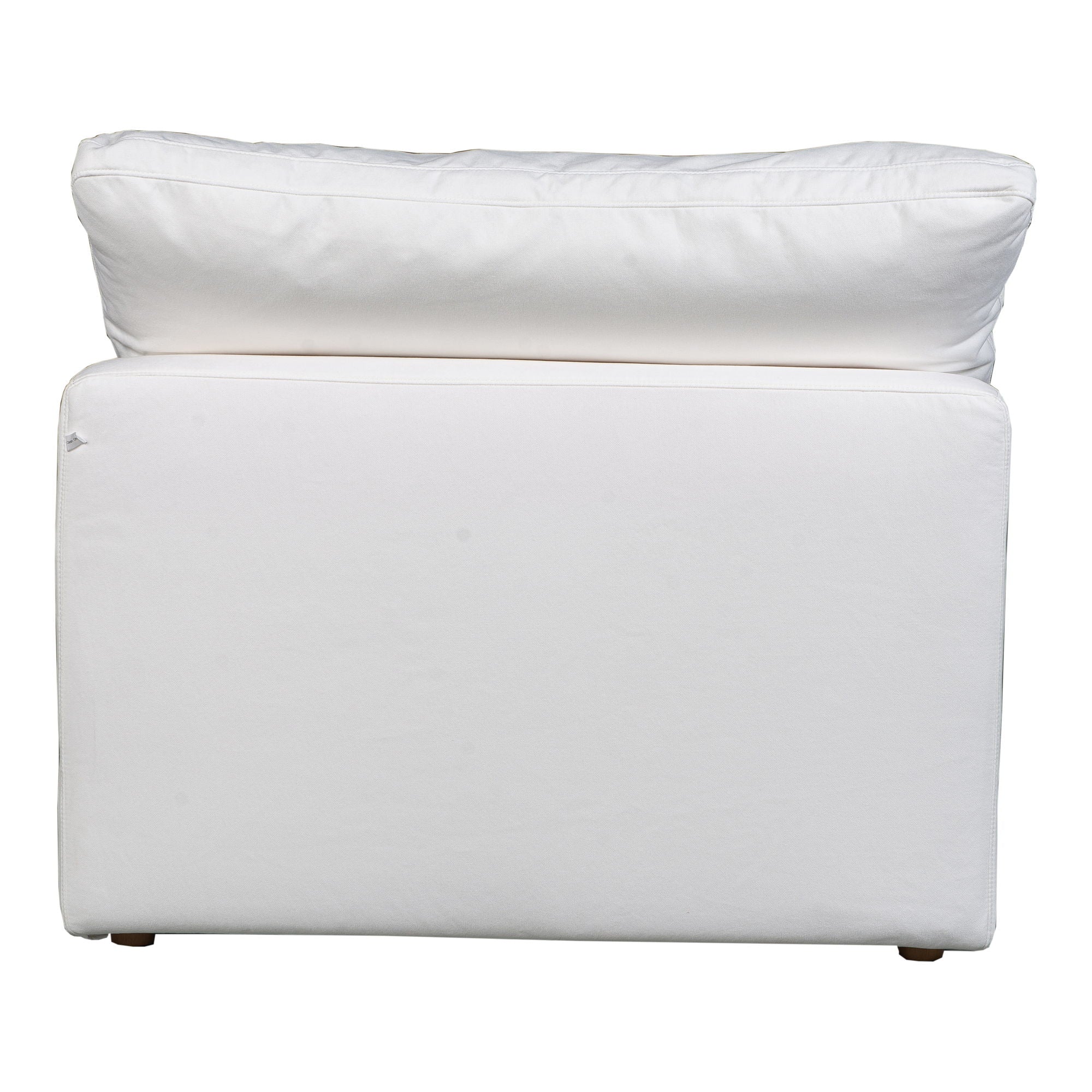 Terra - Condo Slipper Chair Livesmart Fabric - Cream