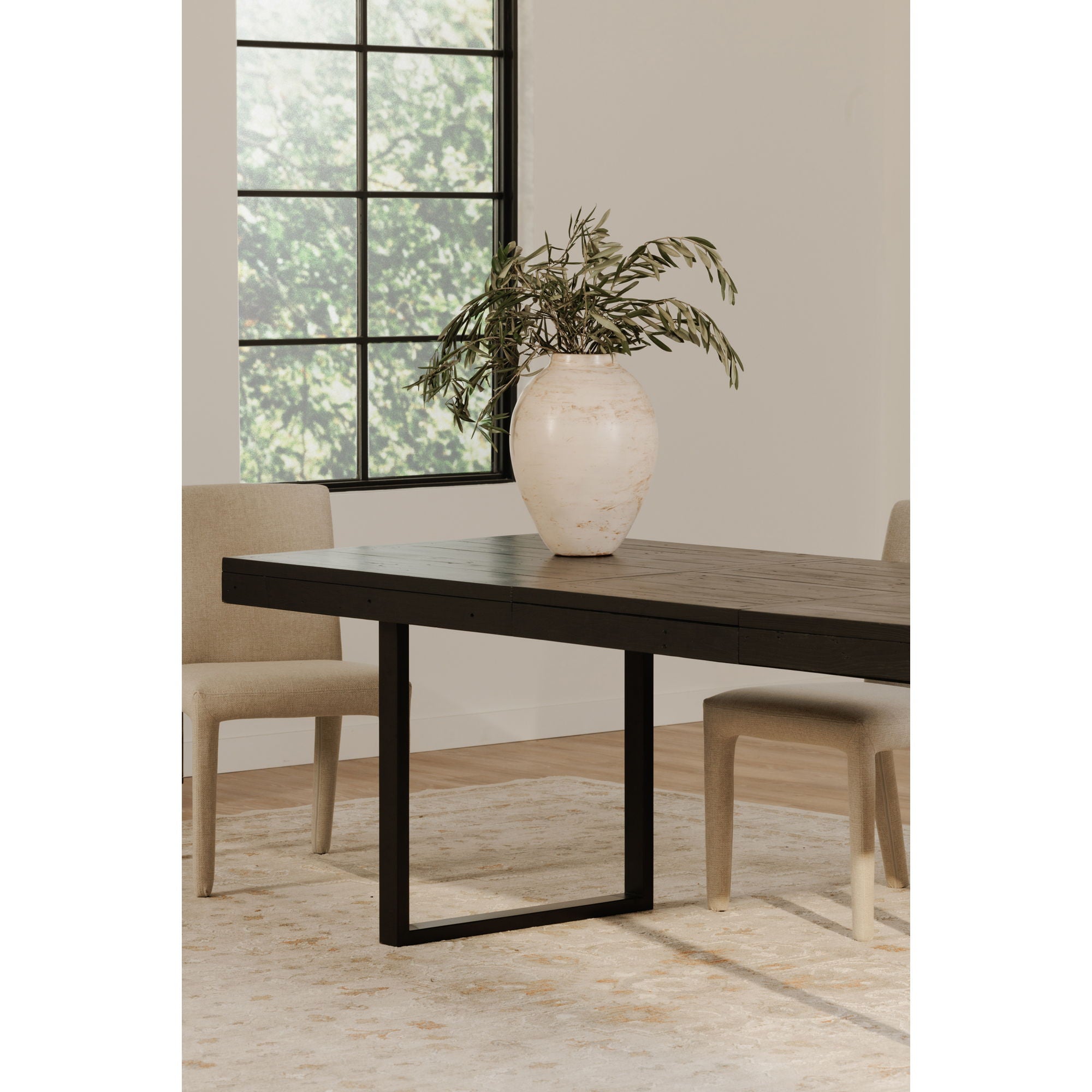 Ben - Extension Dining Table - Black