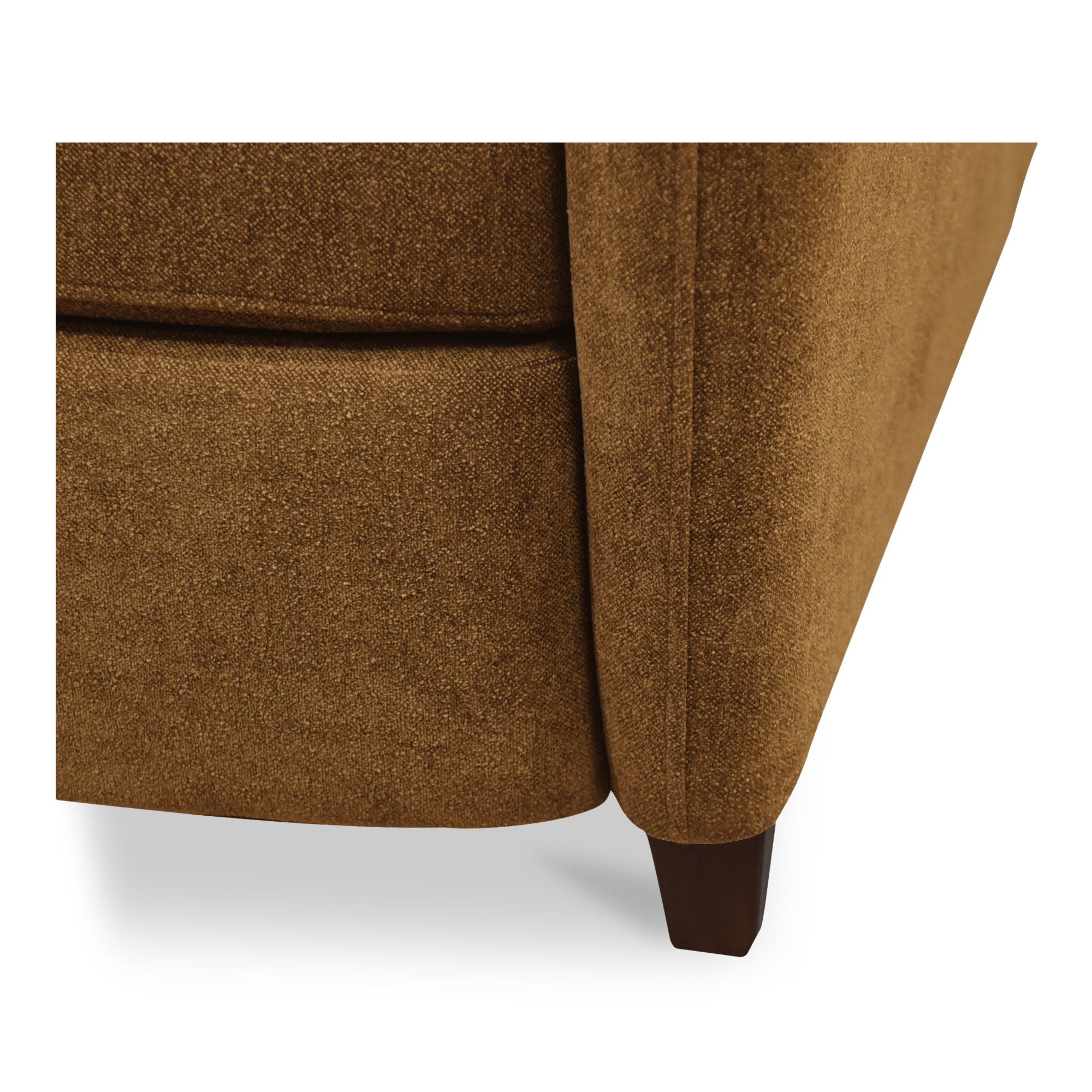 Luna - Recliner Chair - Ochre Brown