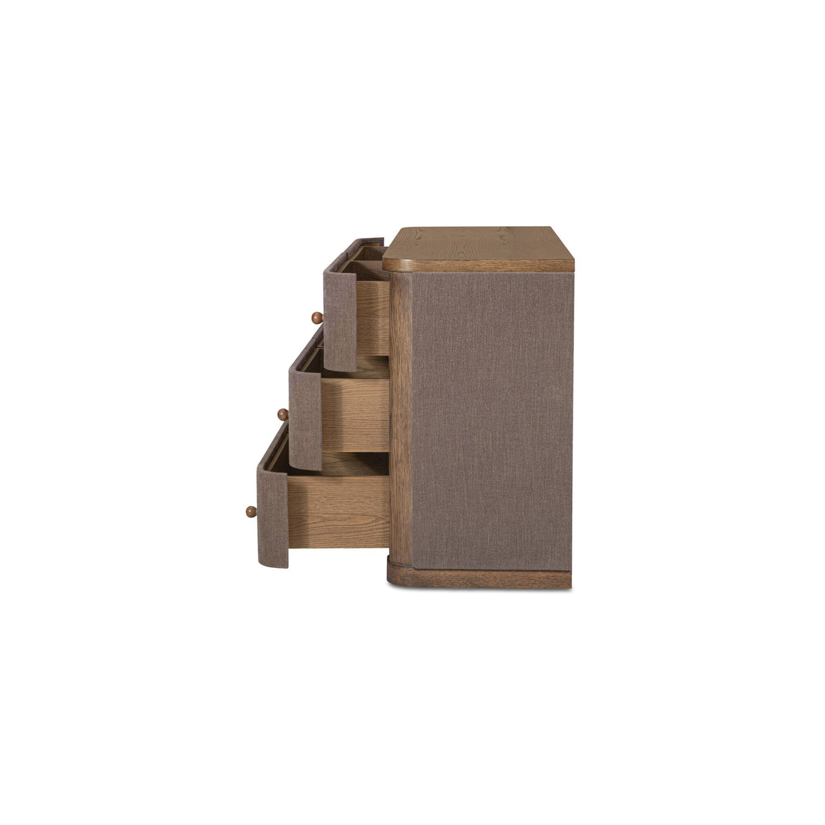Simone - 6 Drawer Dresser - Brown