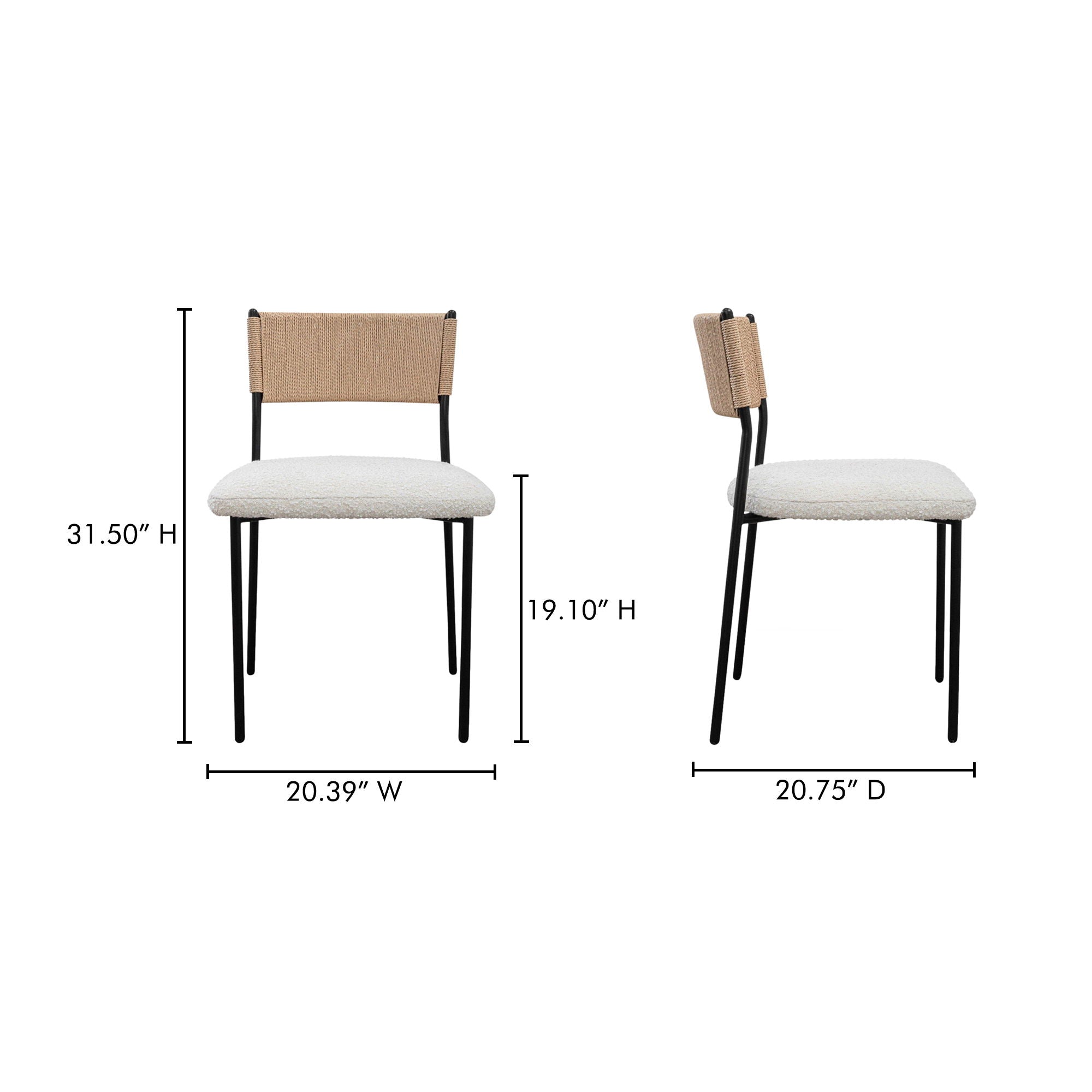 Foley - Dining Chair (Set of 2) - White