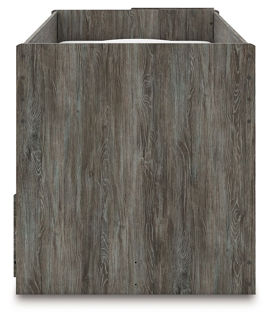 Frandern - Gray - Twin Over Twin Loft Bed