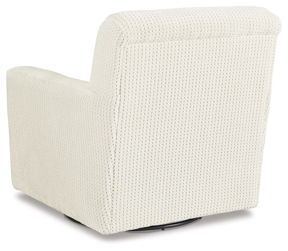 Herstow - Swivel Glider Accent Chair - Ivory