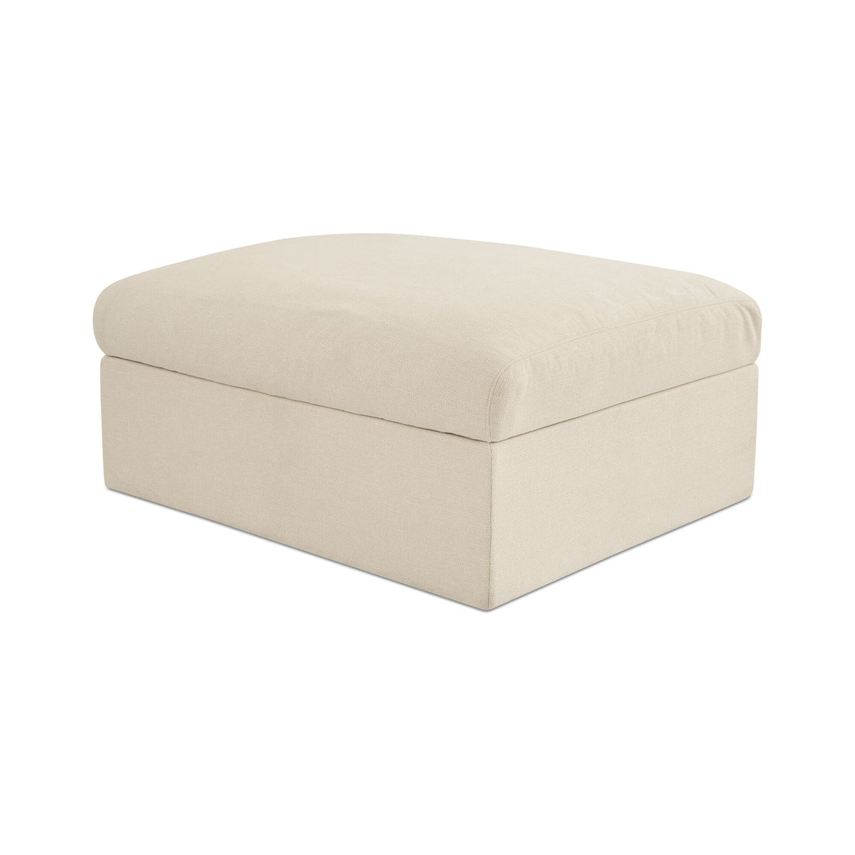 Swift - Storage Ottoman - Light Beige