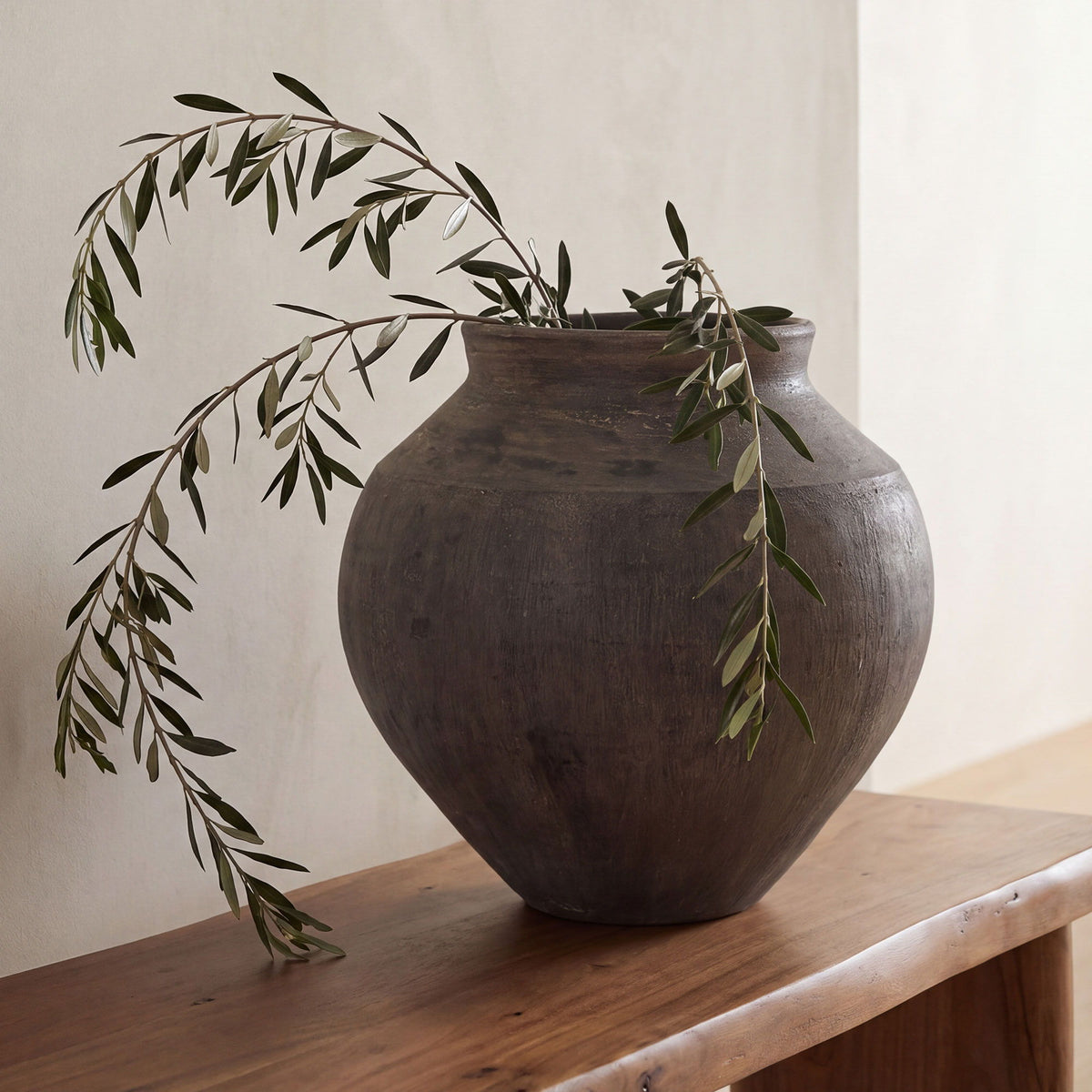 Mika - Clay Pot - Brown