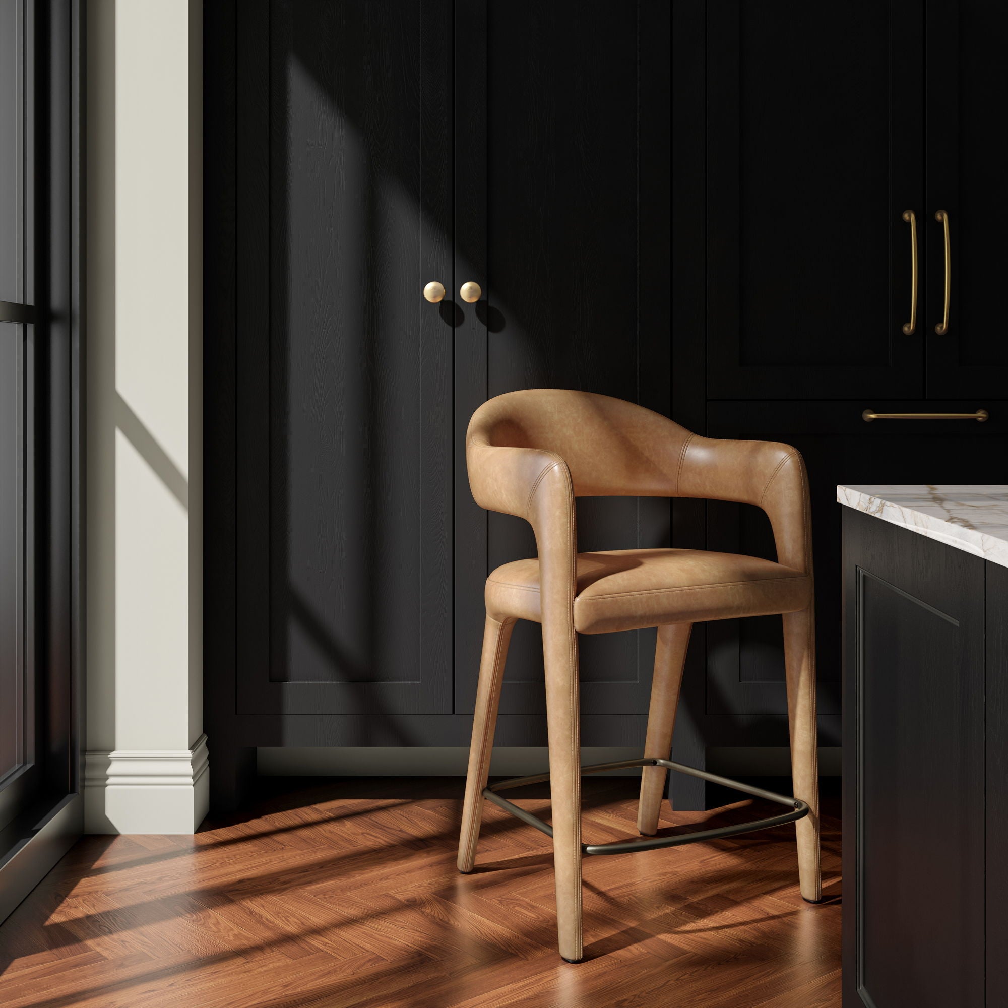 Martens - Counter Stool - Brown