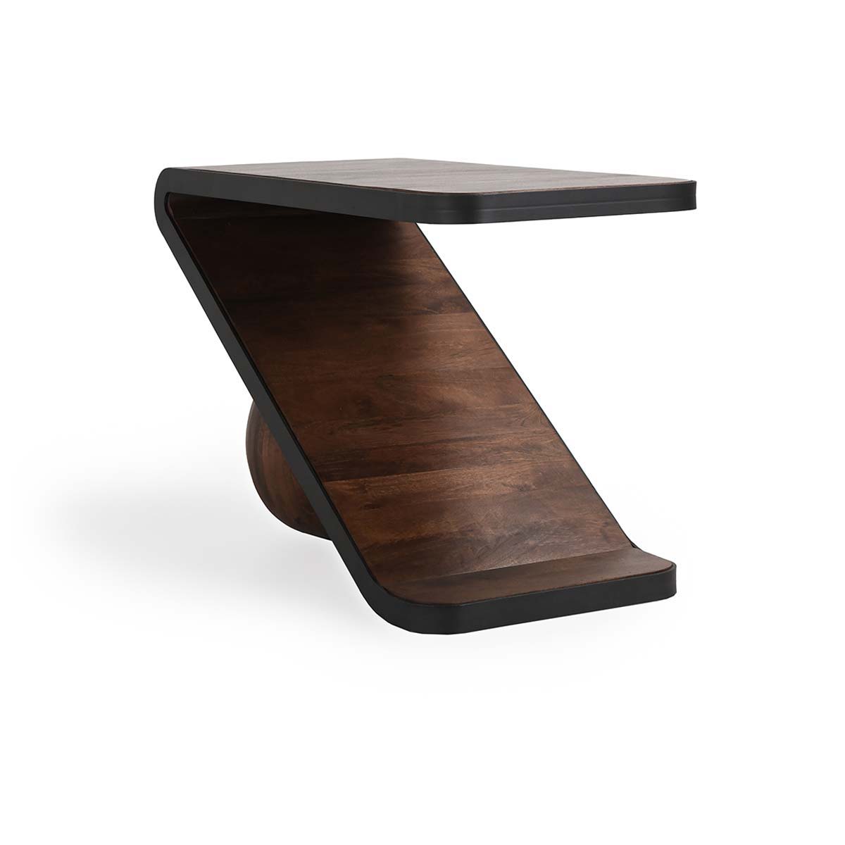 Campbell - End Table - Dark Brown