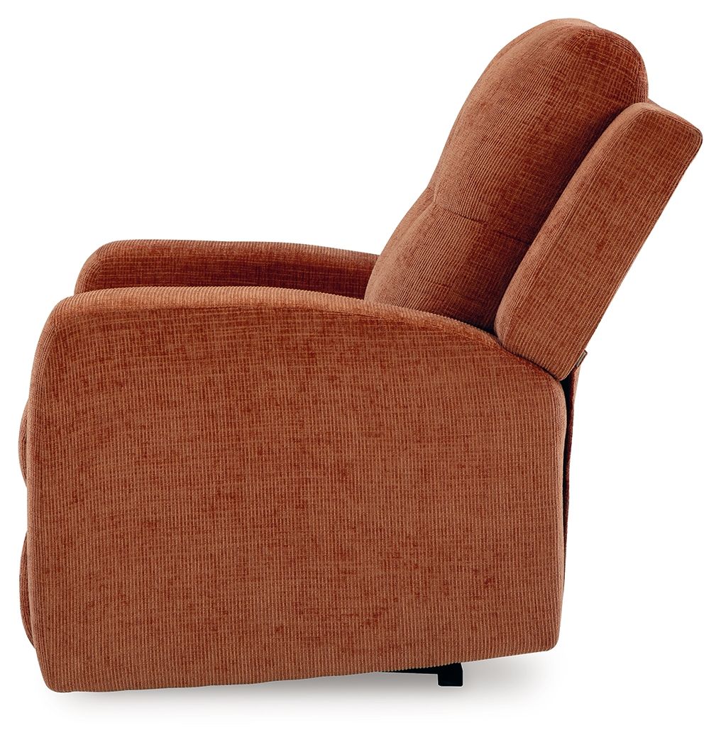 Danum - Spice - Zero Wall Recliner - Fabric