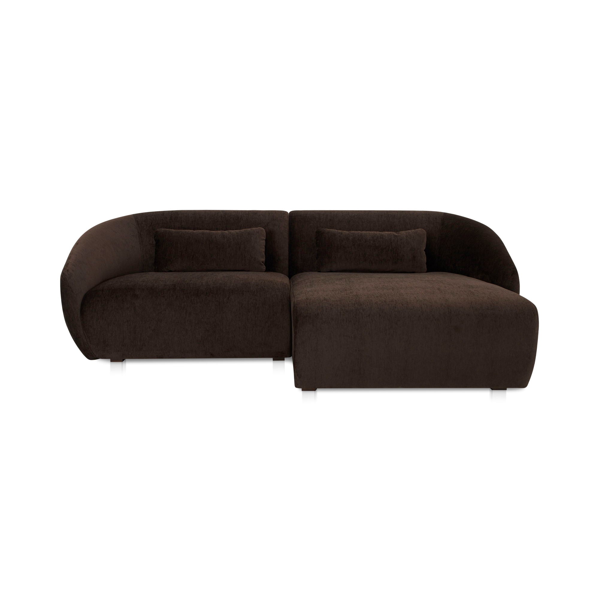 Amelia - Nook Modular Right Sectional - Espresso
