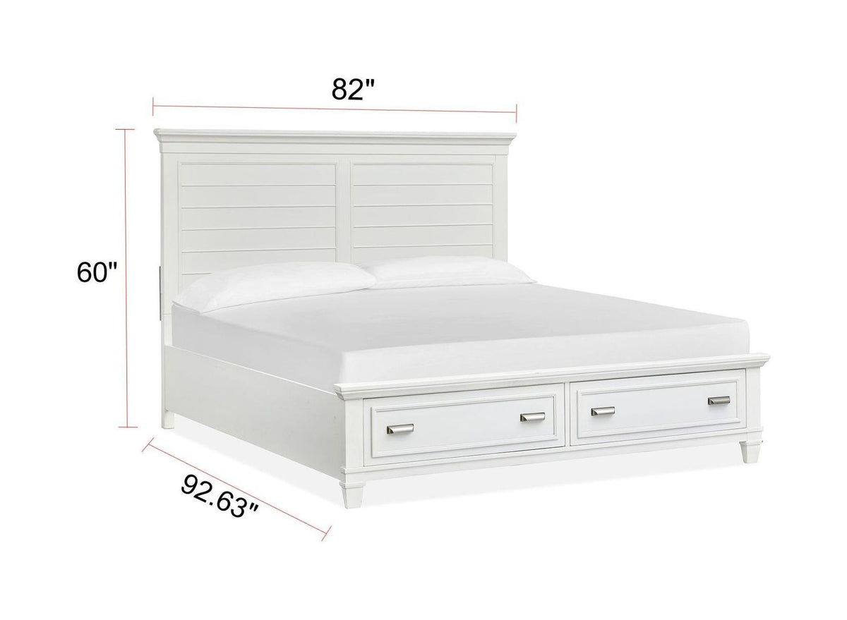 Charleston - Panel Storage Bed