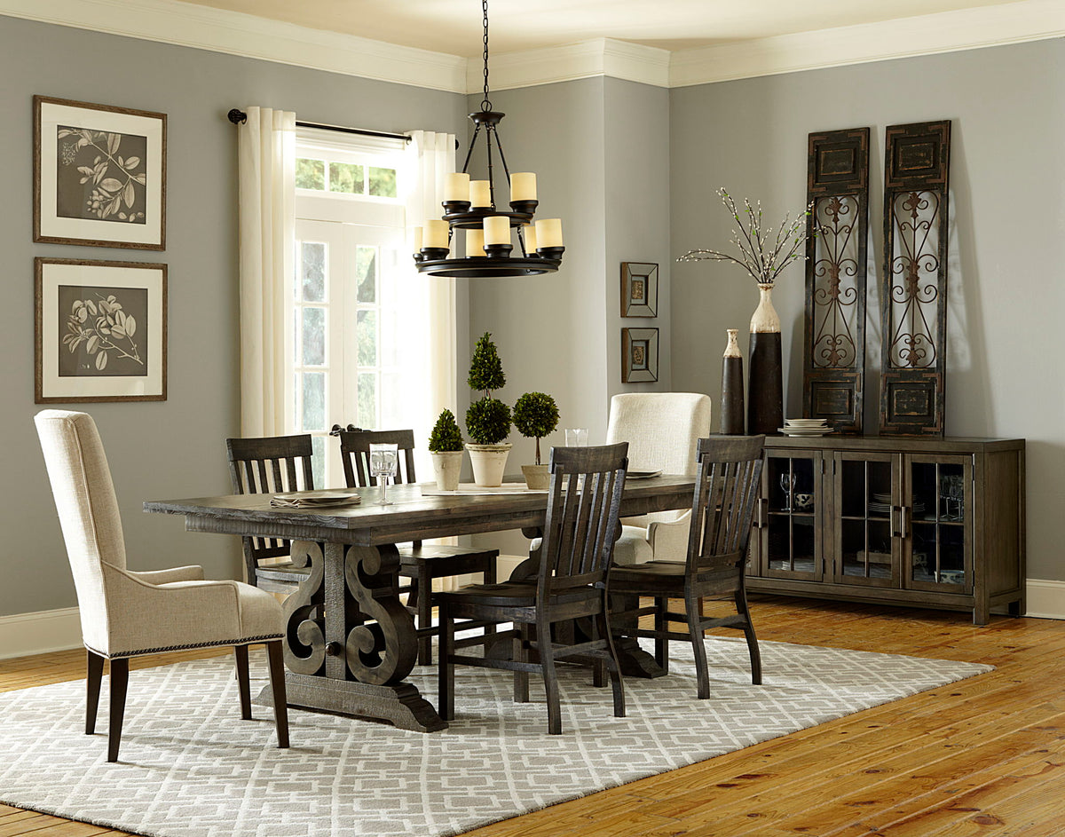Bellamy - Rectangular Dining Table - Peppercorn