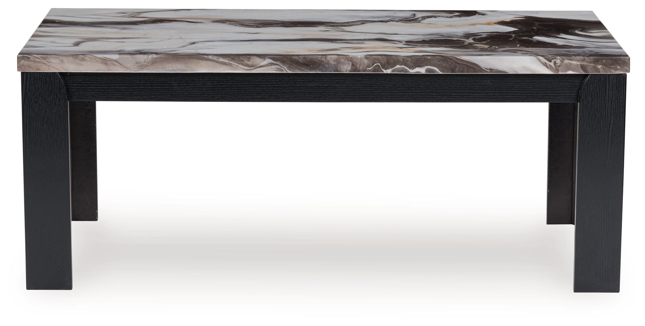 Jazmore - Dark Brown - Occasional Table Set (Set of 3)