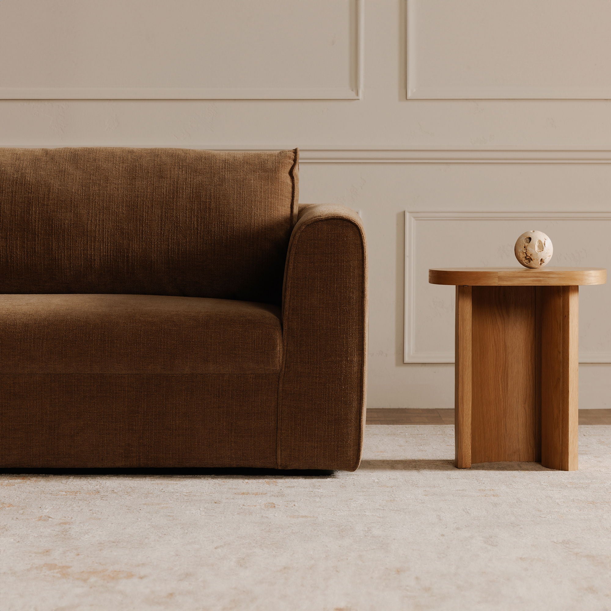 Madrid - Right Sectional - Taupe