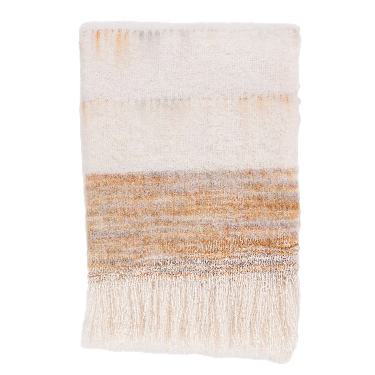 Throws - TC Albedo Throw - Ivory/Rust
