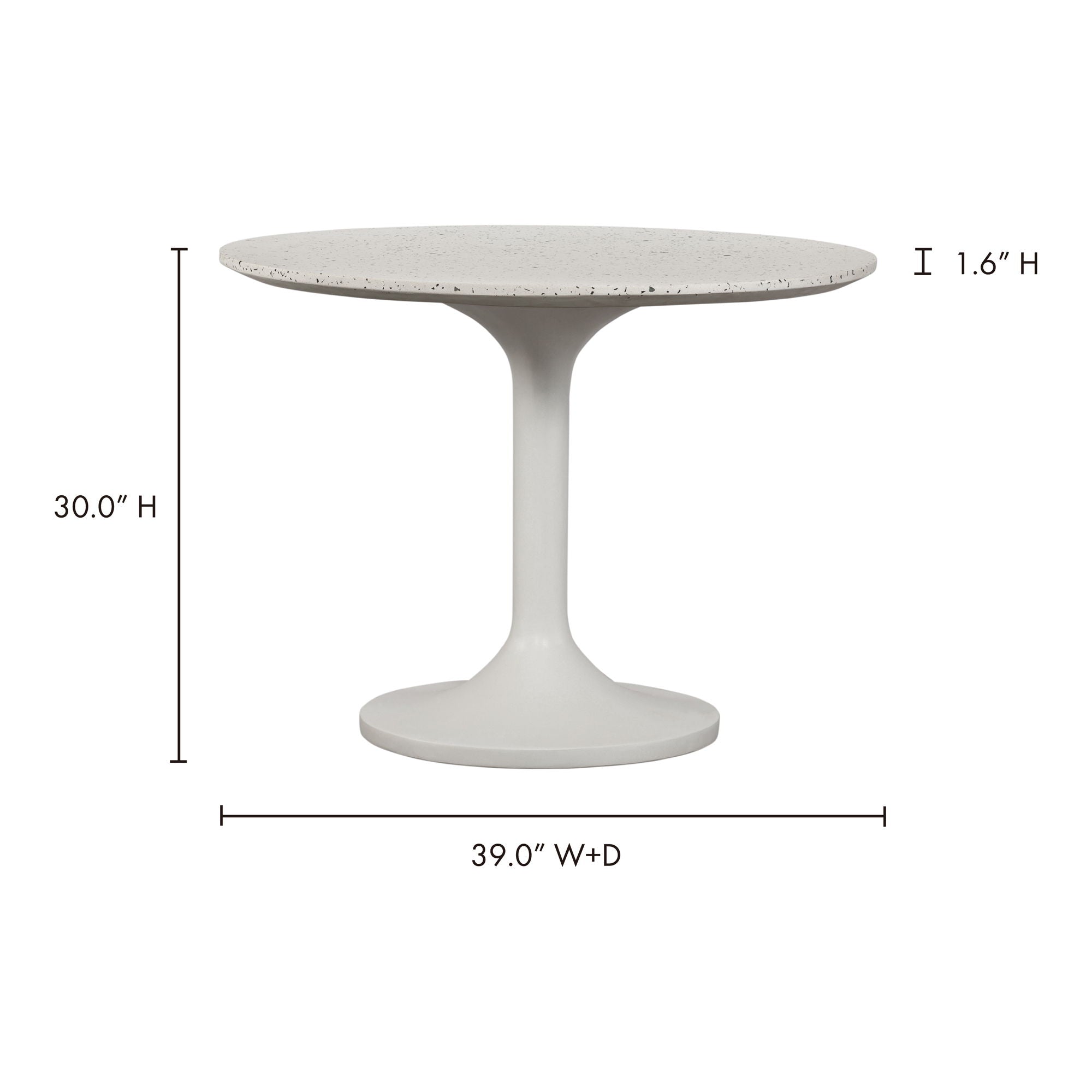 Tuli - Cafe Table - Terrazzo