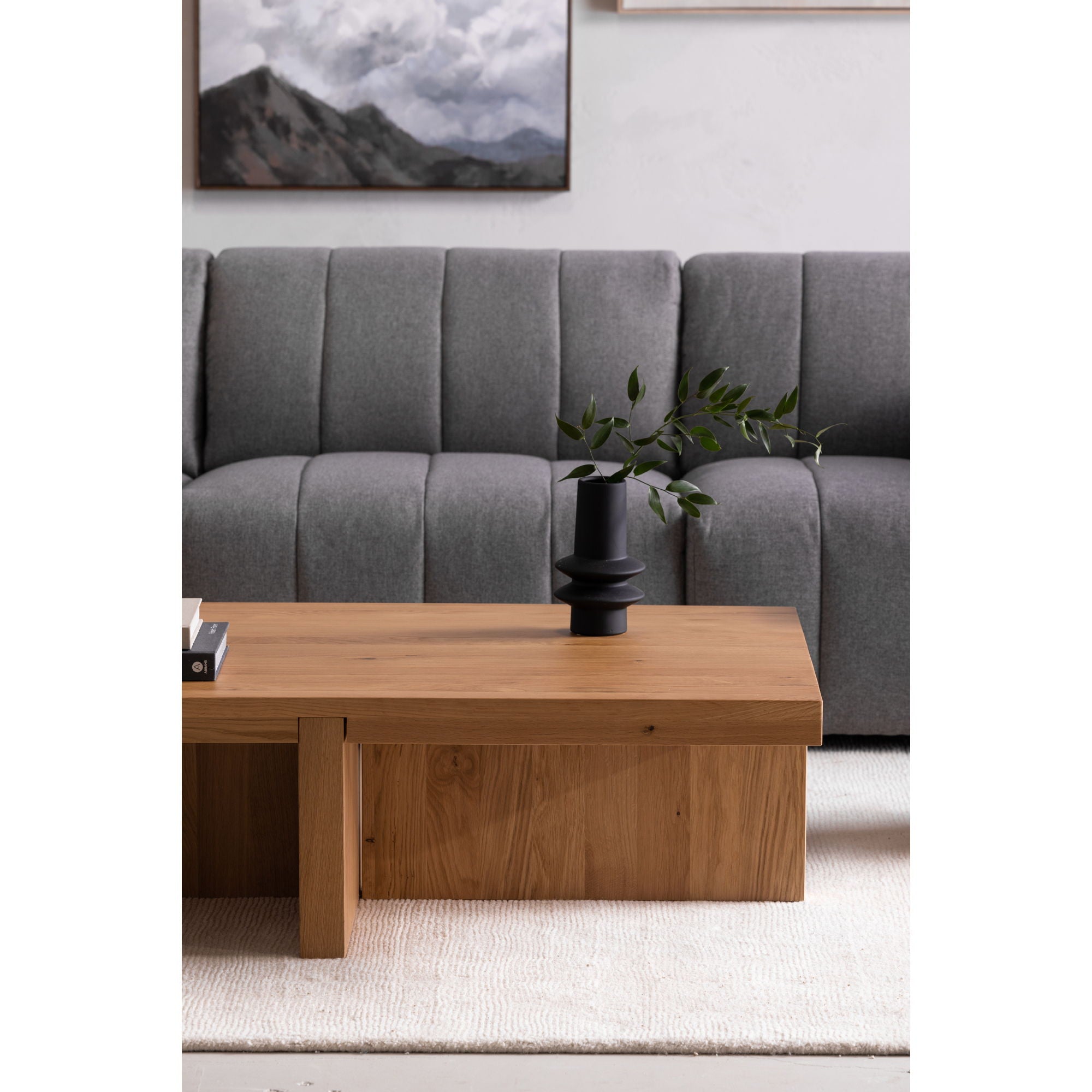 Folke - Rectangular Coffee Table - Light Brown