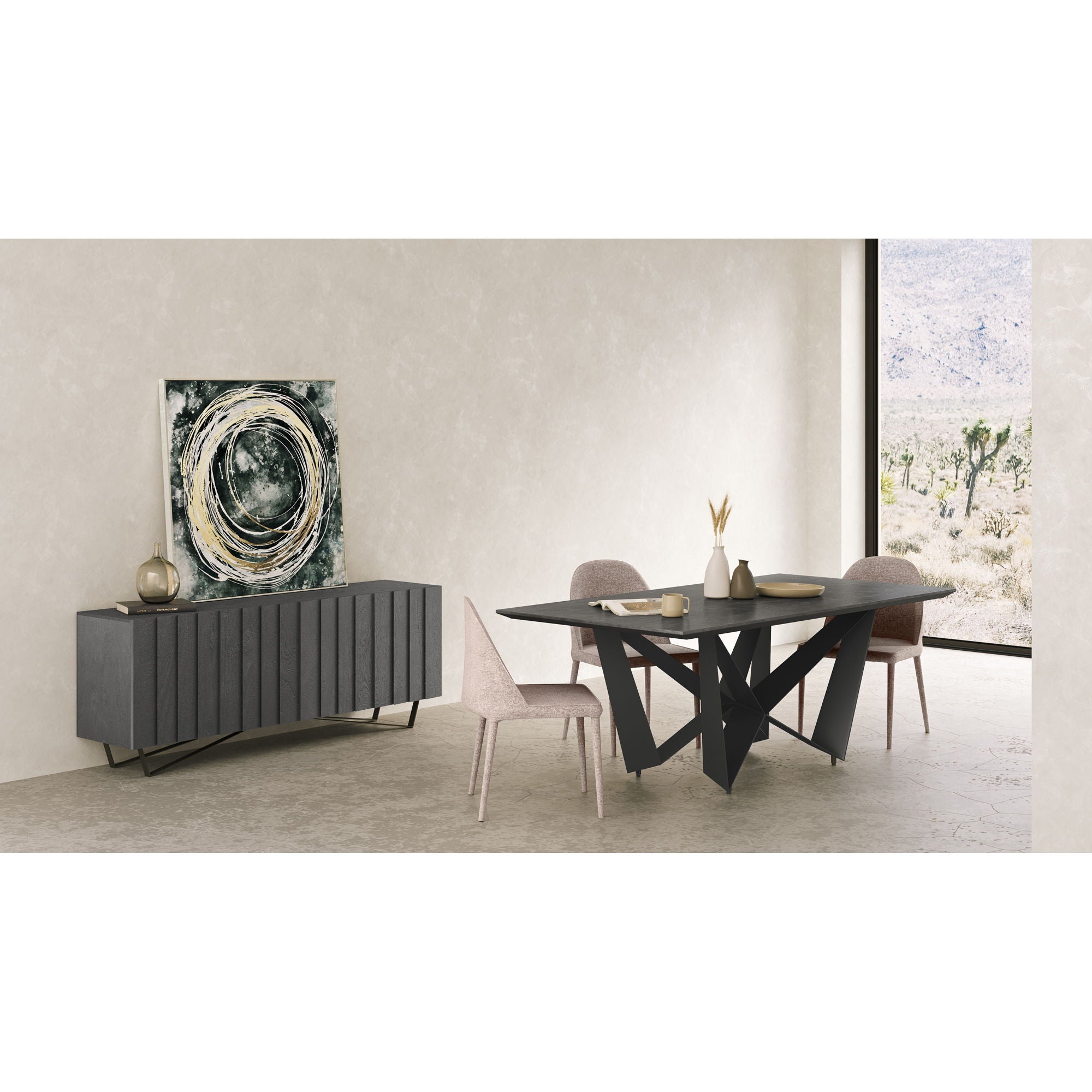 Brolio - Sideboard - Charcoal