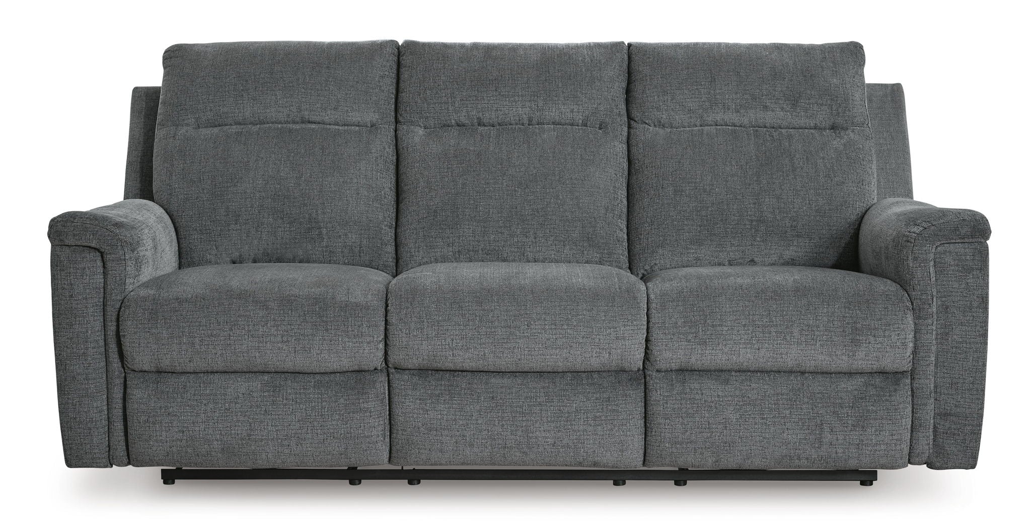 Barnsana - Power Reclining Sofa - Fabric - Gravel