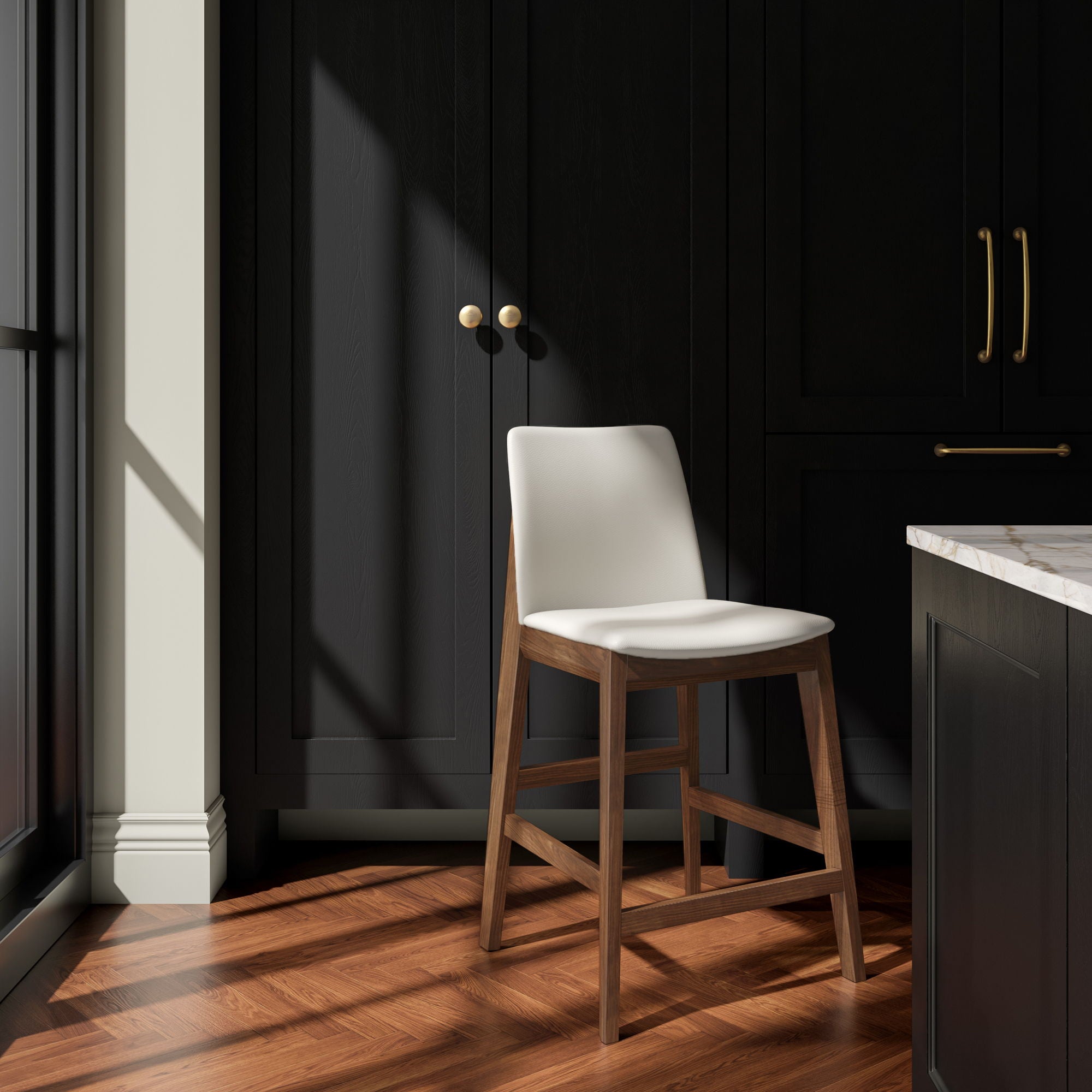 Deco - Counter Stool - White
