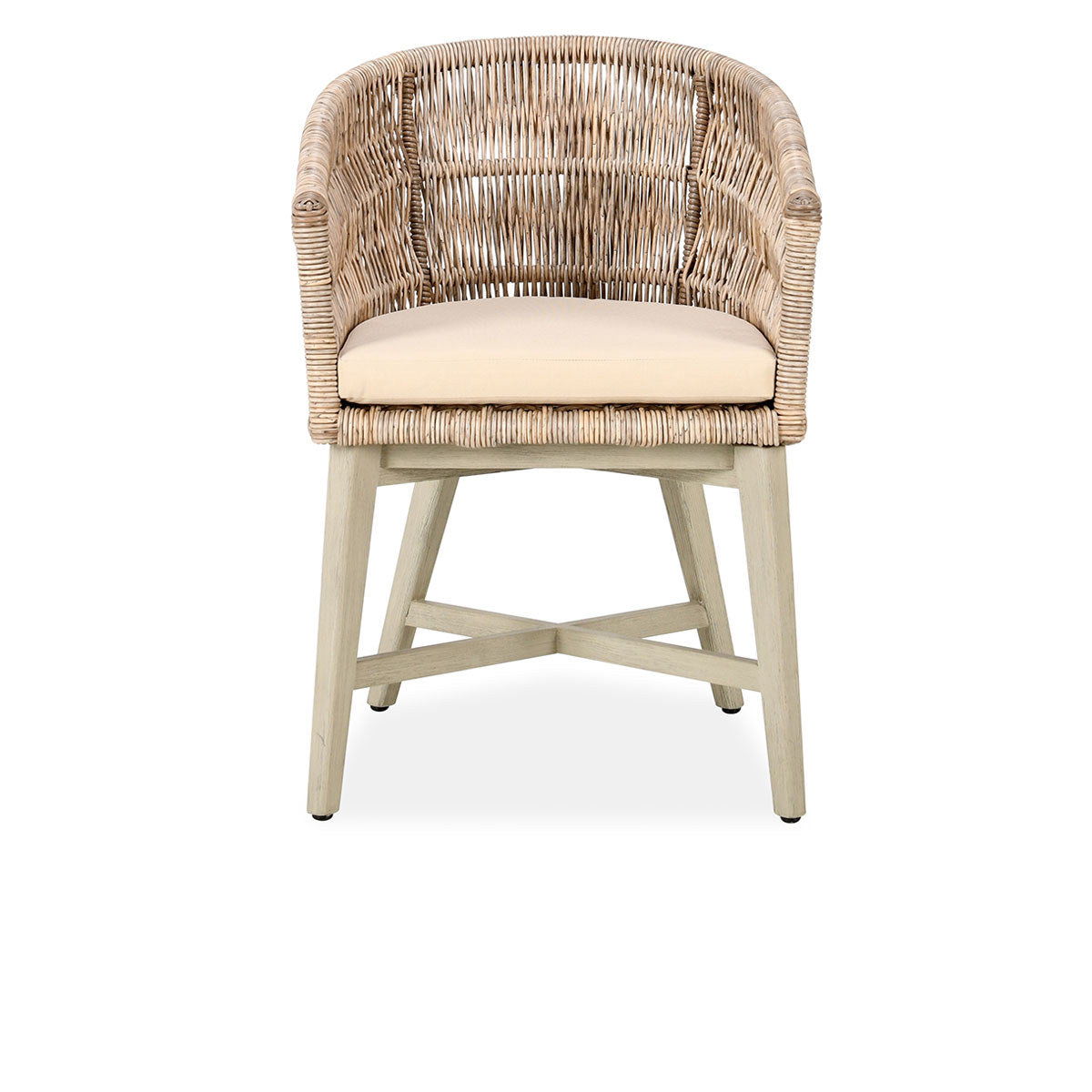 Collins - Outdoor Dining Chair - Natural/Sand