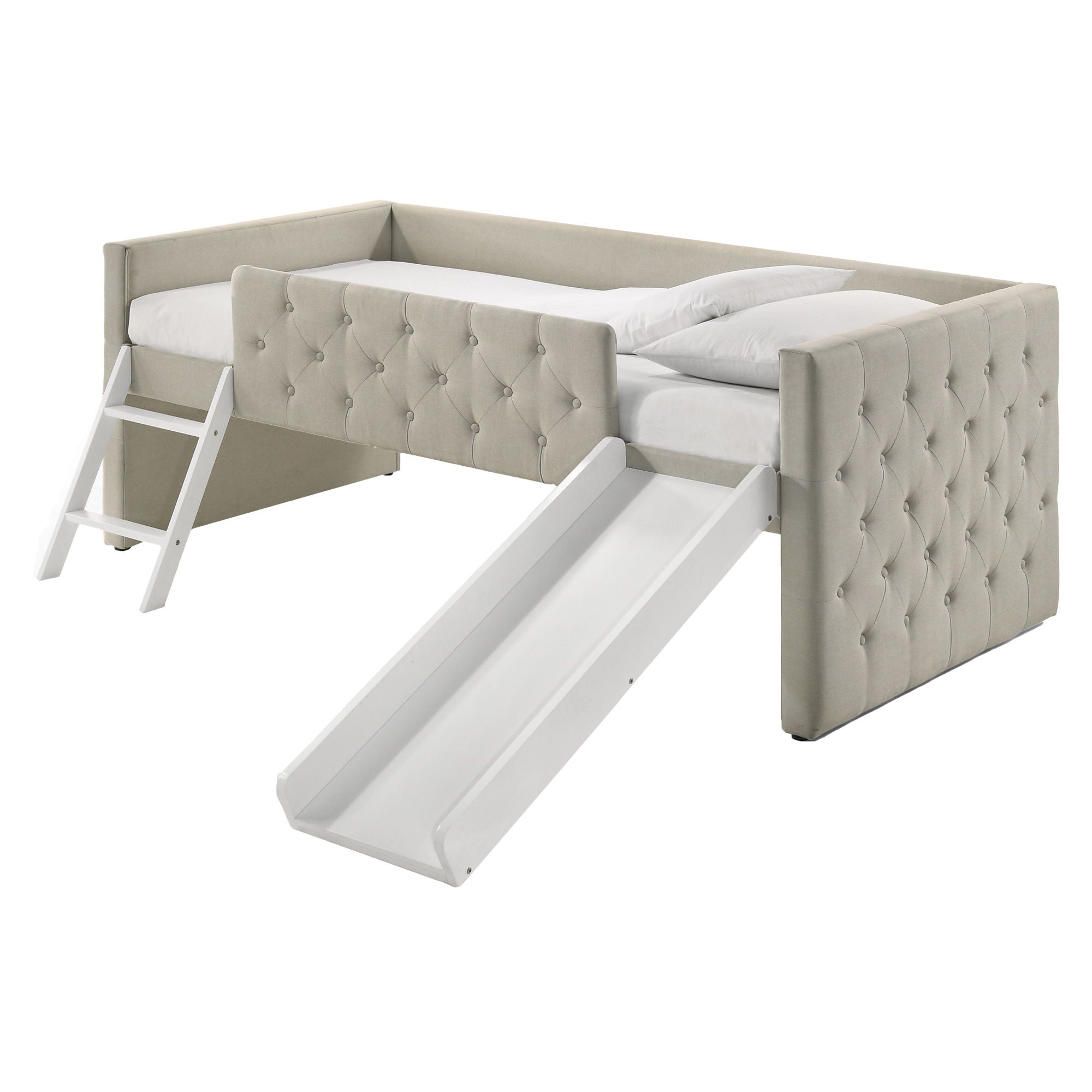 Addyson - Twin Loft Bed - Fog