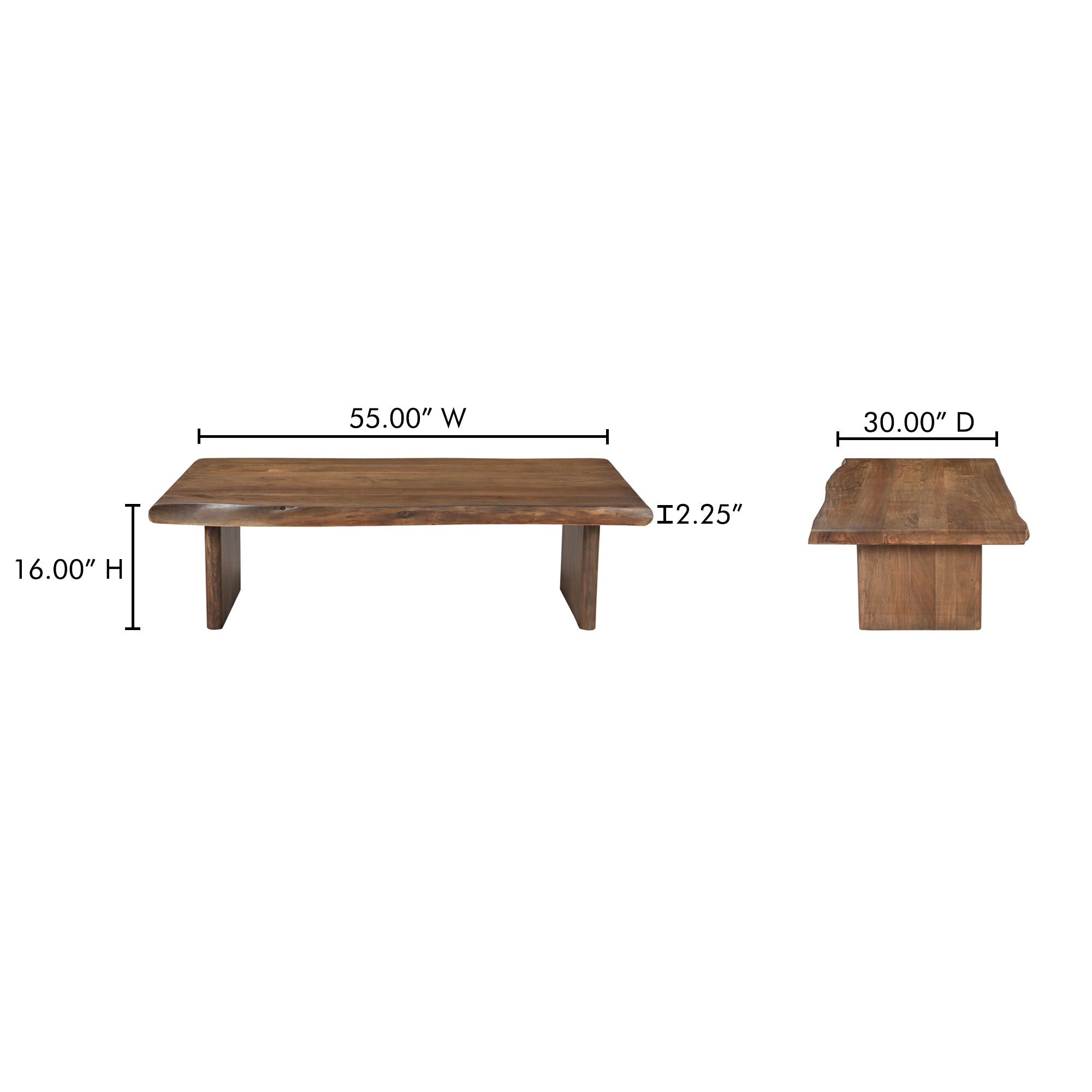 Lila - Coffee Table - Brown
