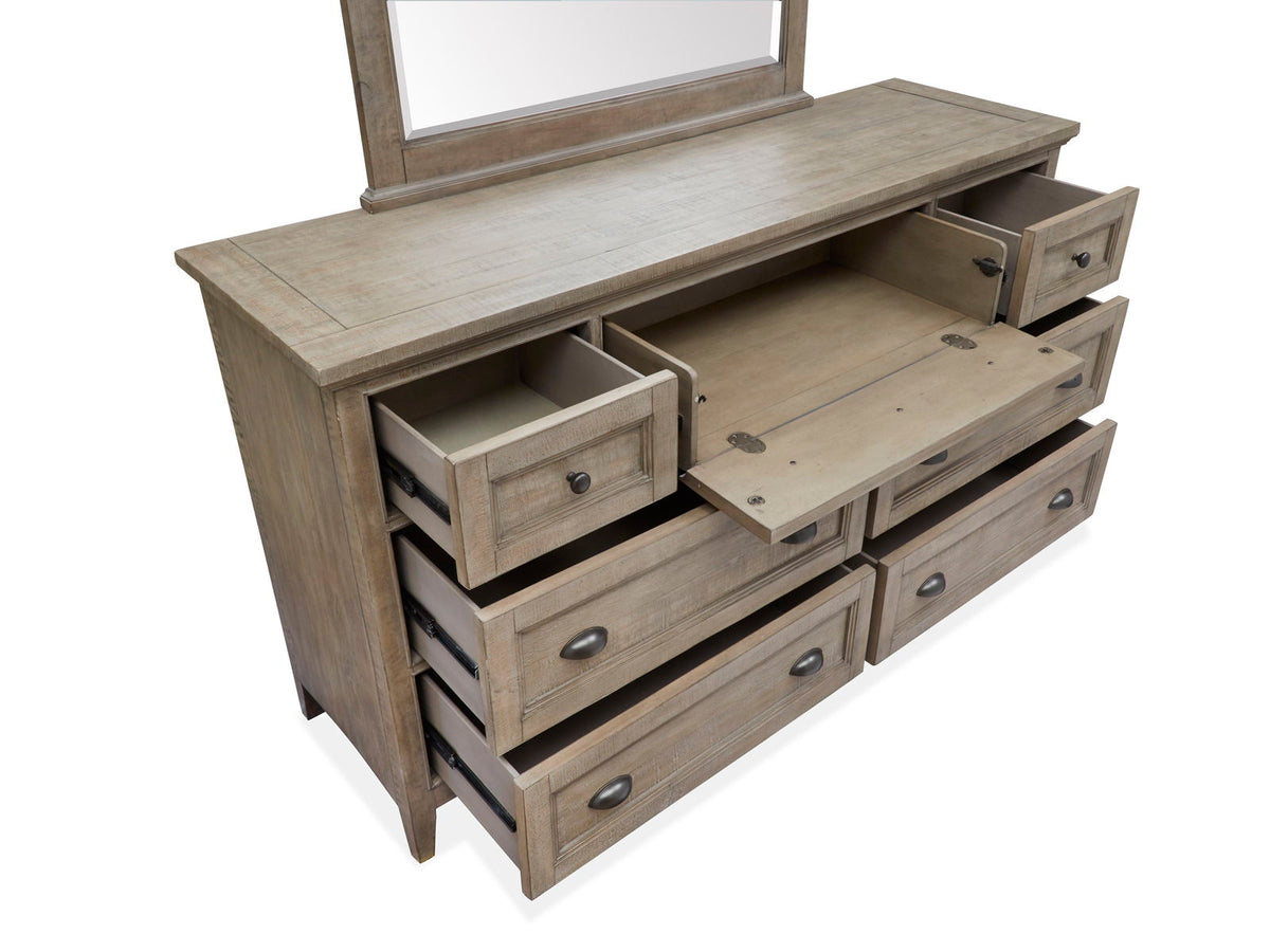 Paxton Place - Wood Drawer Dresser