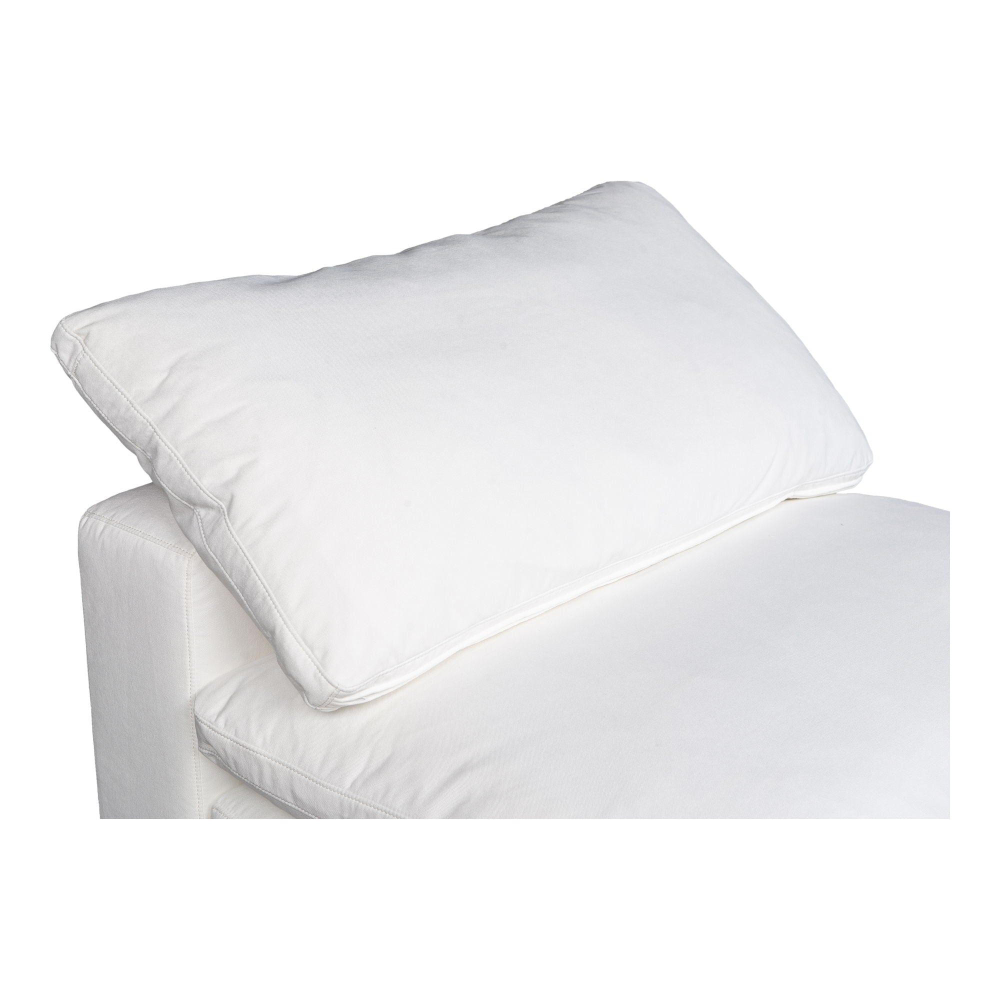 Terra - Livesmart Fabric Condo Slipper Chair - Cream