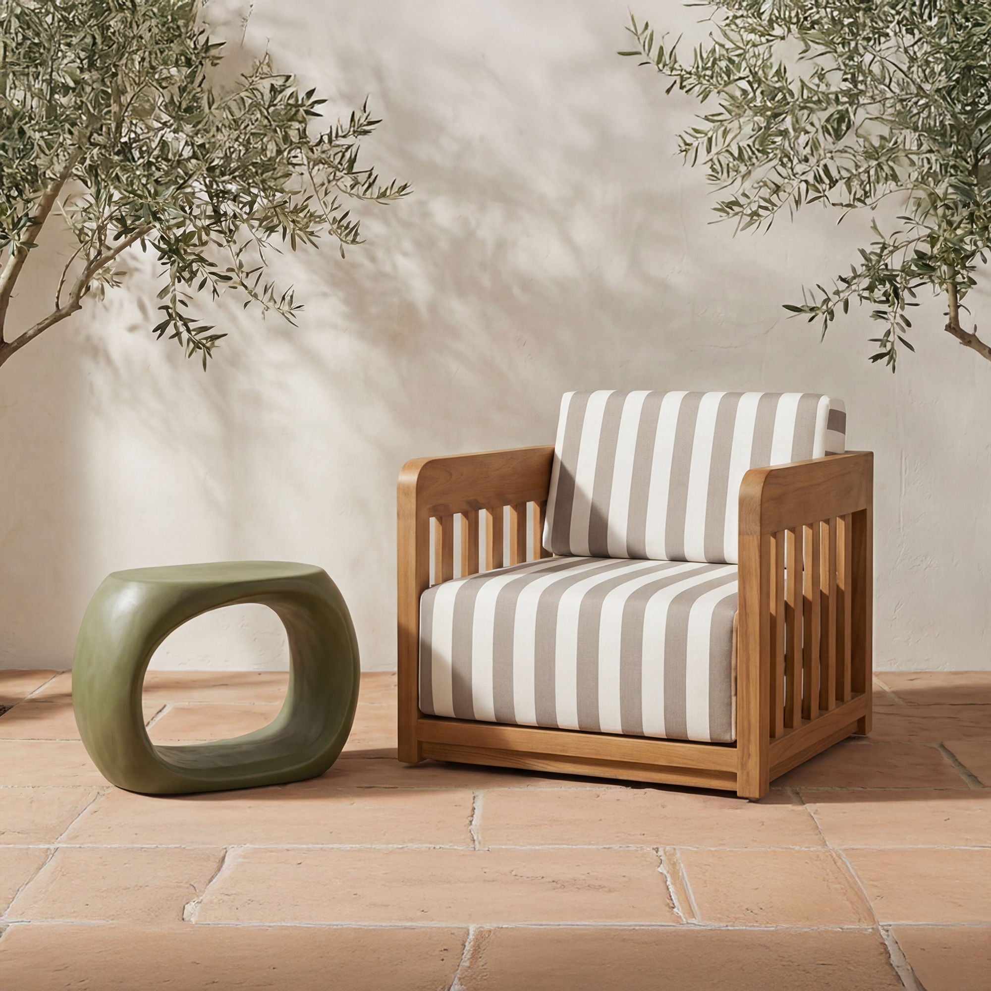 Adelaide - Accent Chair - Light Brown