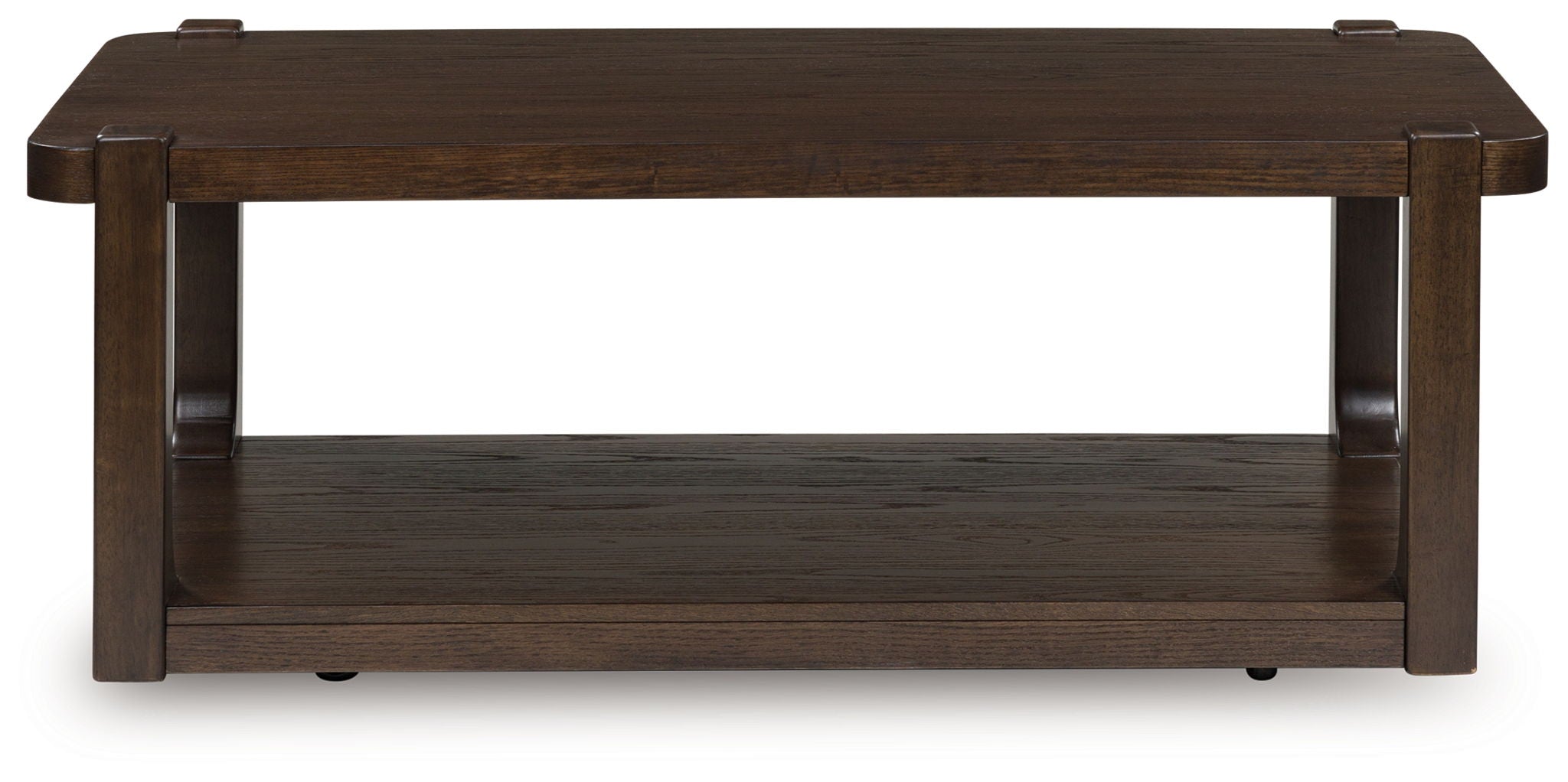 Breckington - Rectangle Cocktail Table - Dark Brown