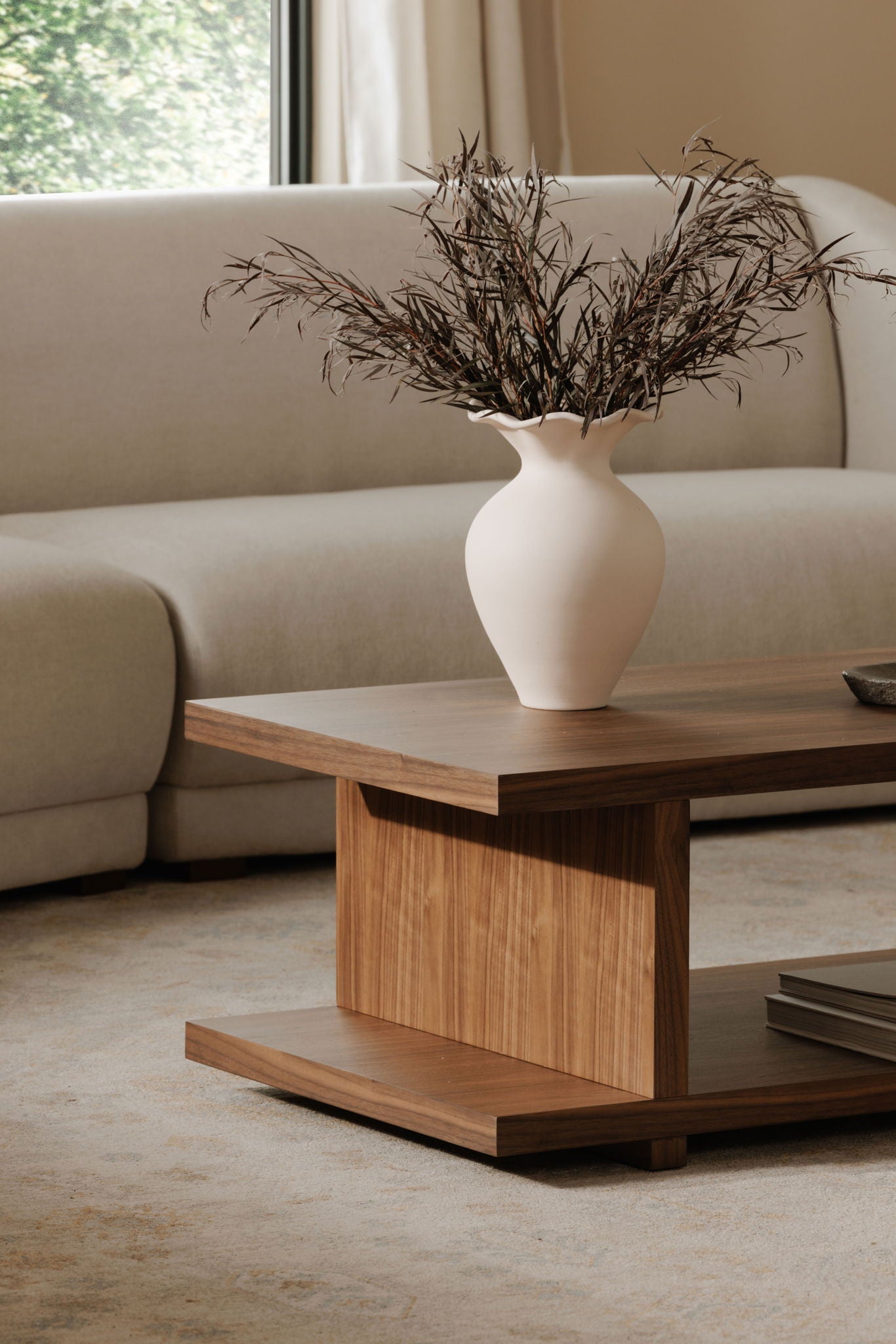 Miri - Coffee Table - Walnut