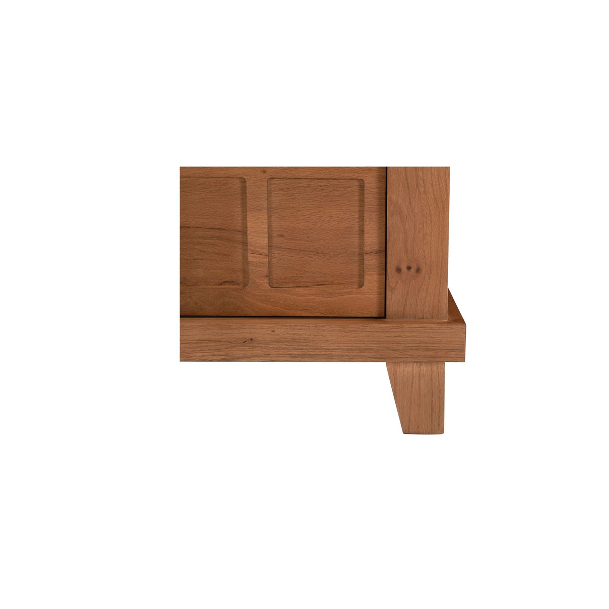 Enya - Nightstand - Red / Oak