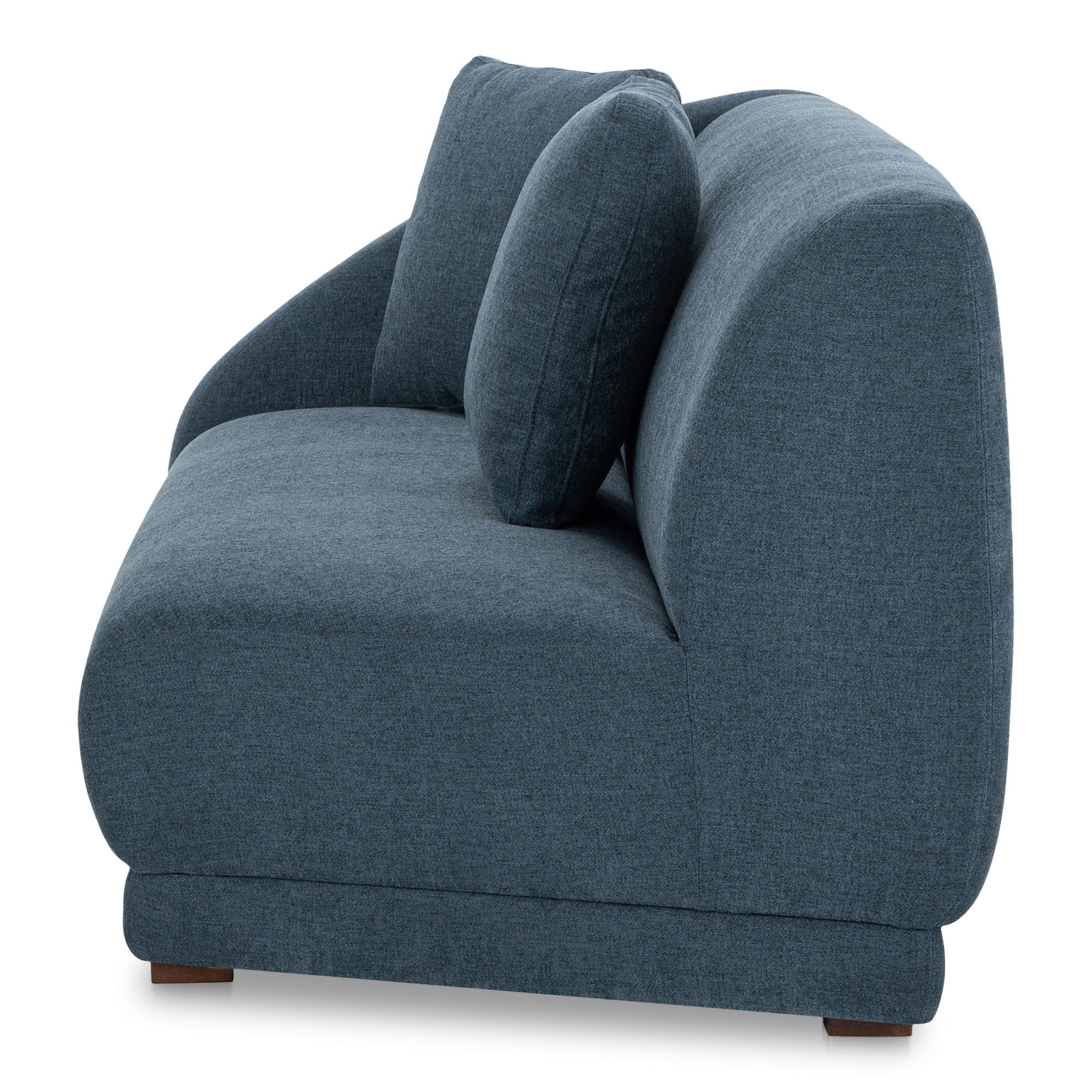 Fraser - Left Arm Facing Sofa - Deep Blue