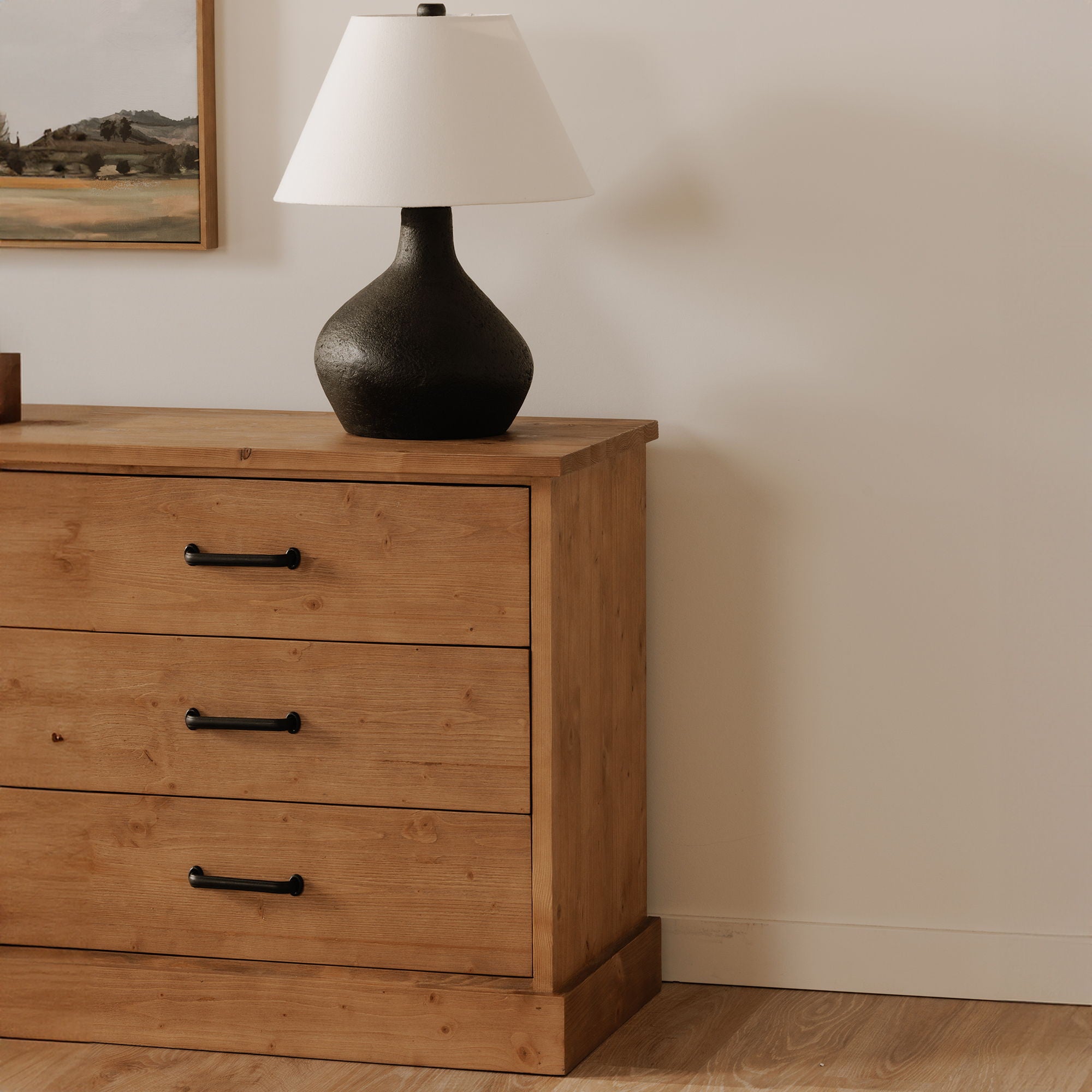 Tade - 6 Drawer Dresser - Honey