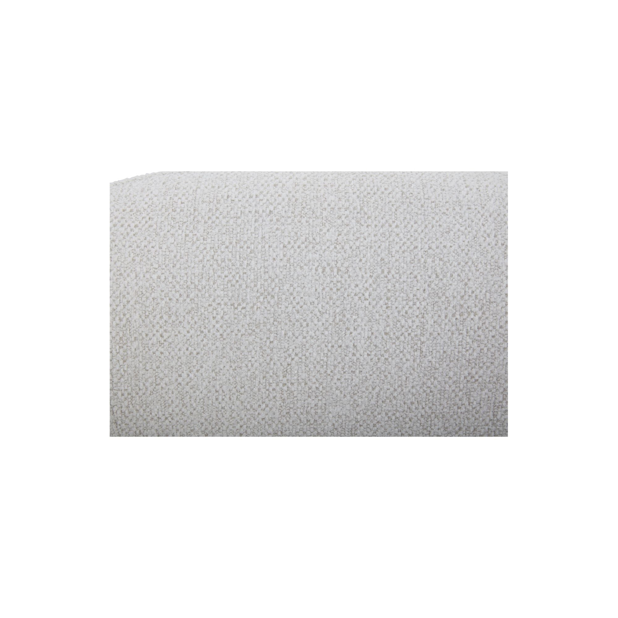 Sandy - Fabric Rolling Dining Chair - Off White