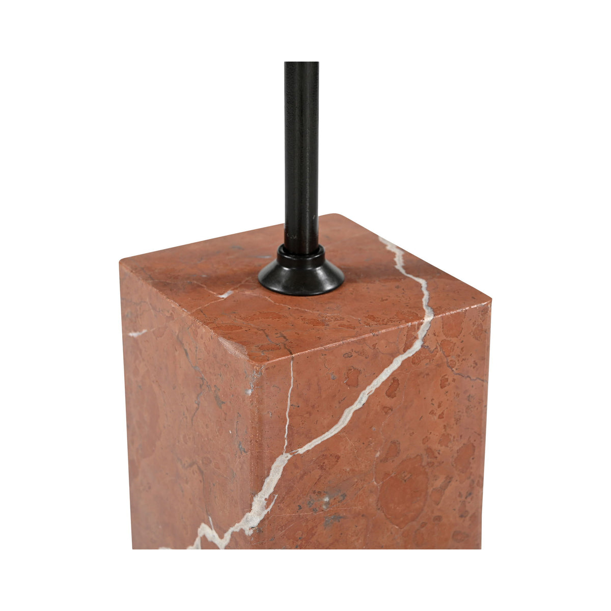 Caro - Side Table Alicante Marble - Rosso / Red
