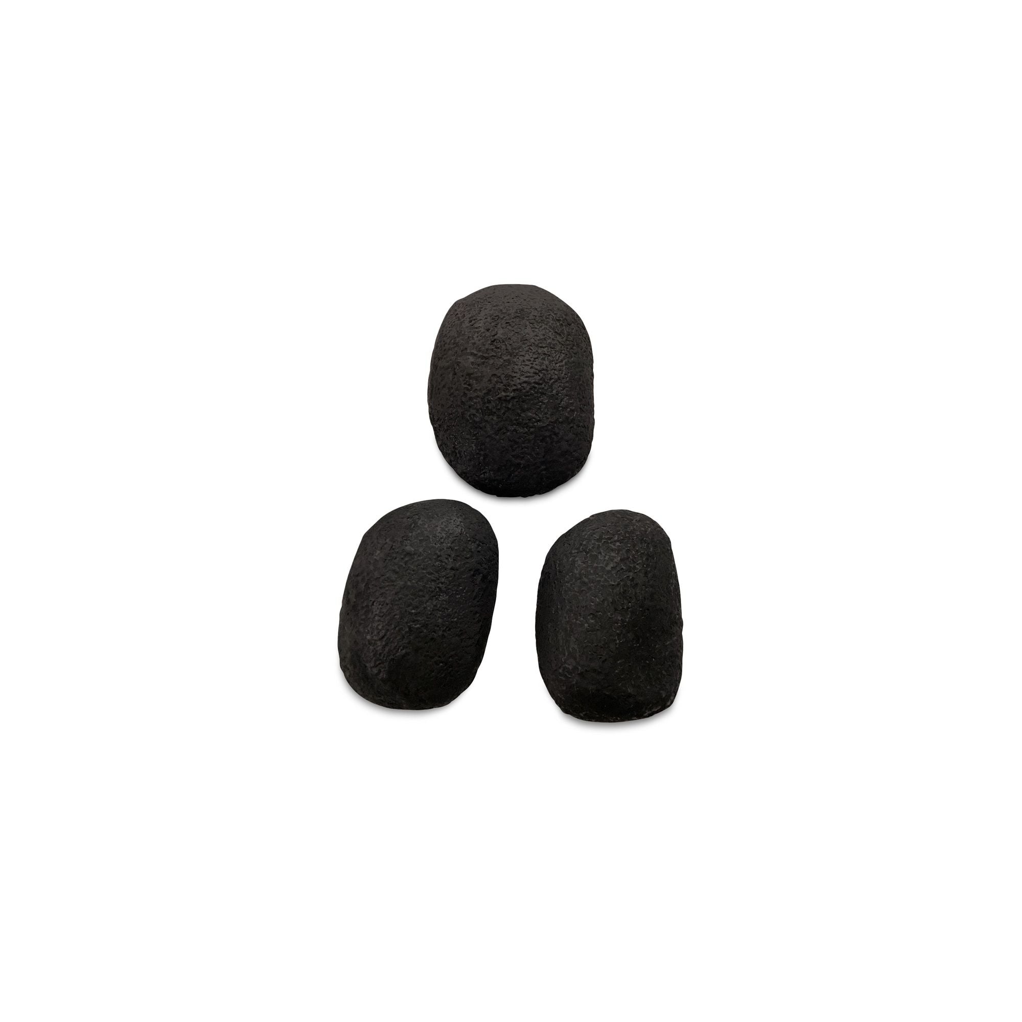 Breton - Cast Aluminum Wall Sculpture (Set of 3) - Black