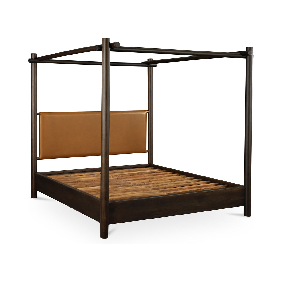 Devin - King Bed - Brown