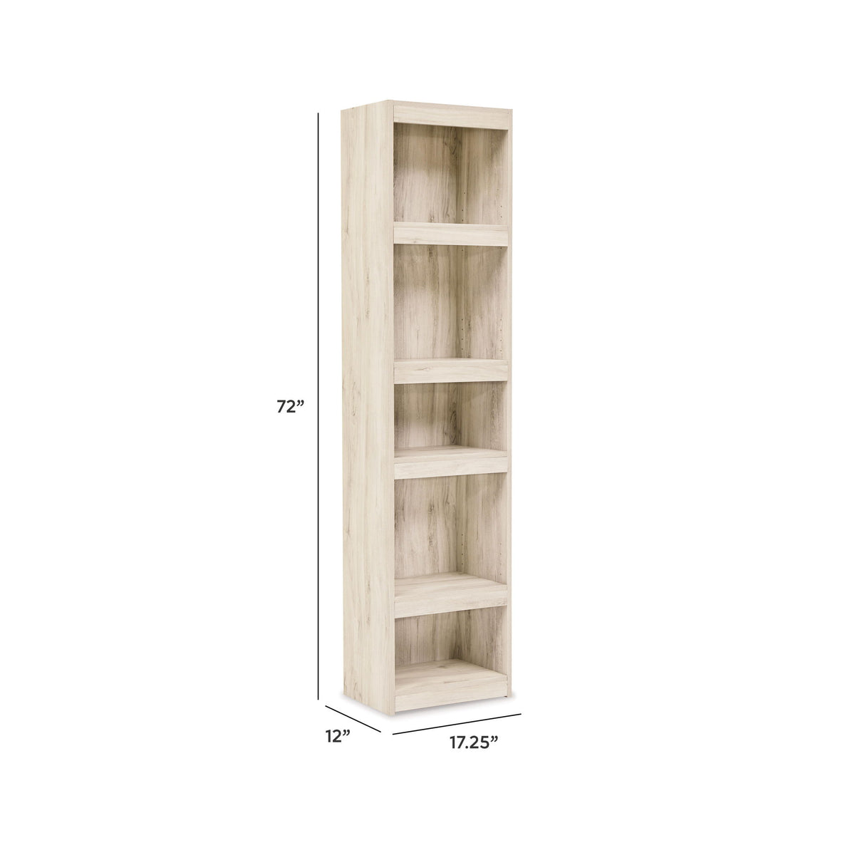 Bellaby - Pier - 4 Shelves - Whitewash