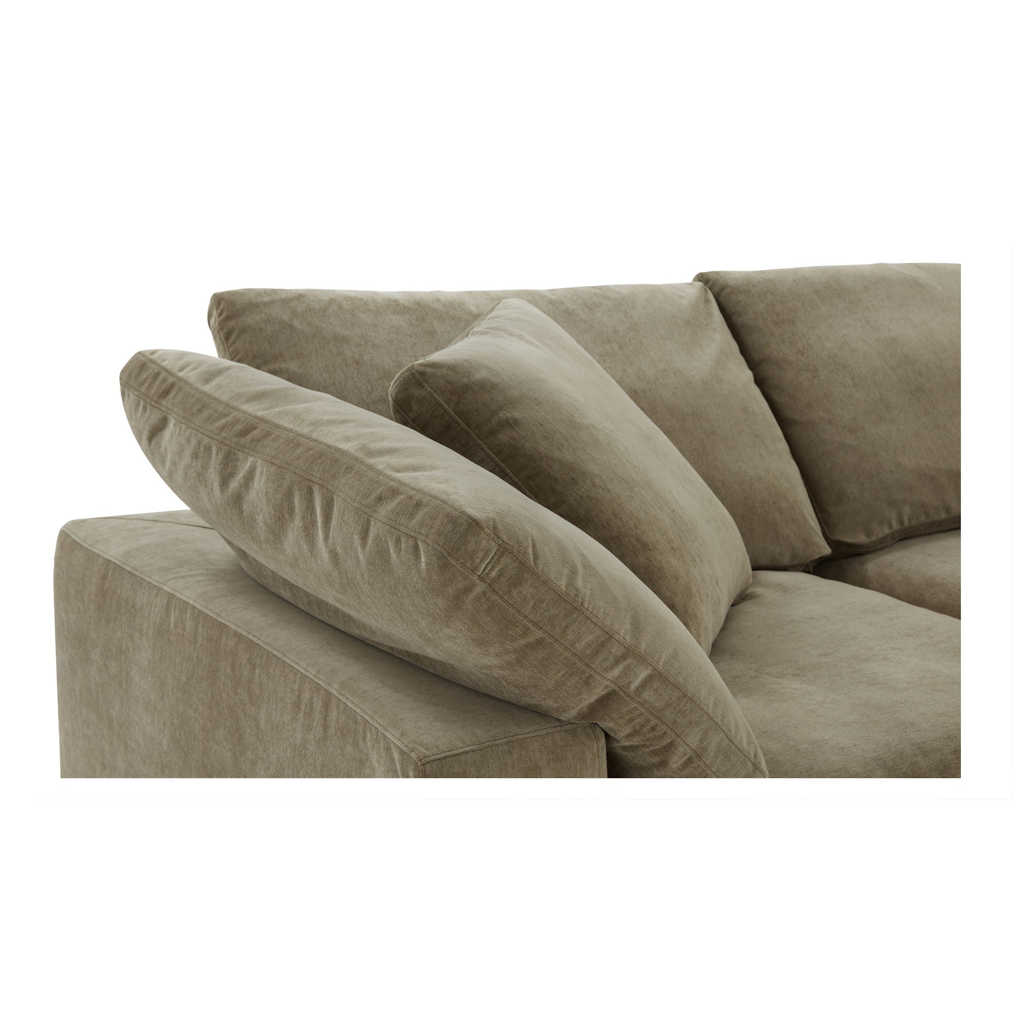 Terra Classic - Performance Fabric L Modular Sectional - Desert Sage